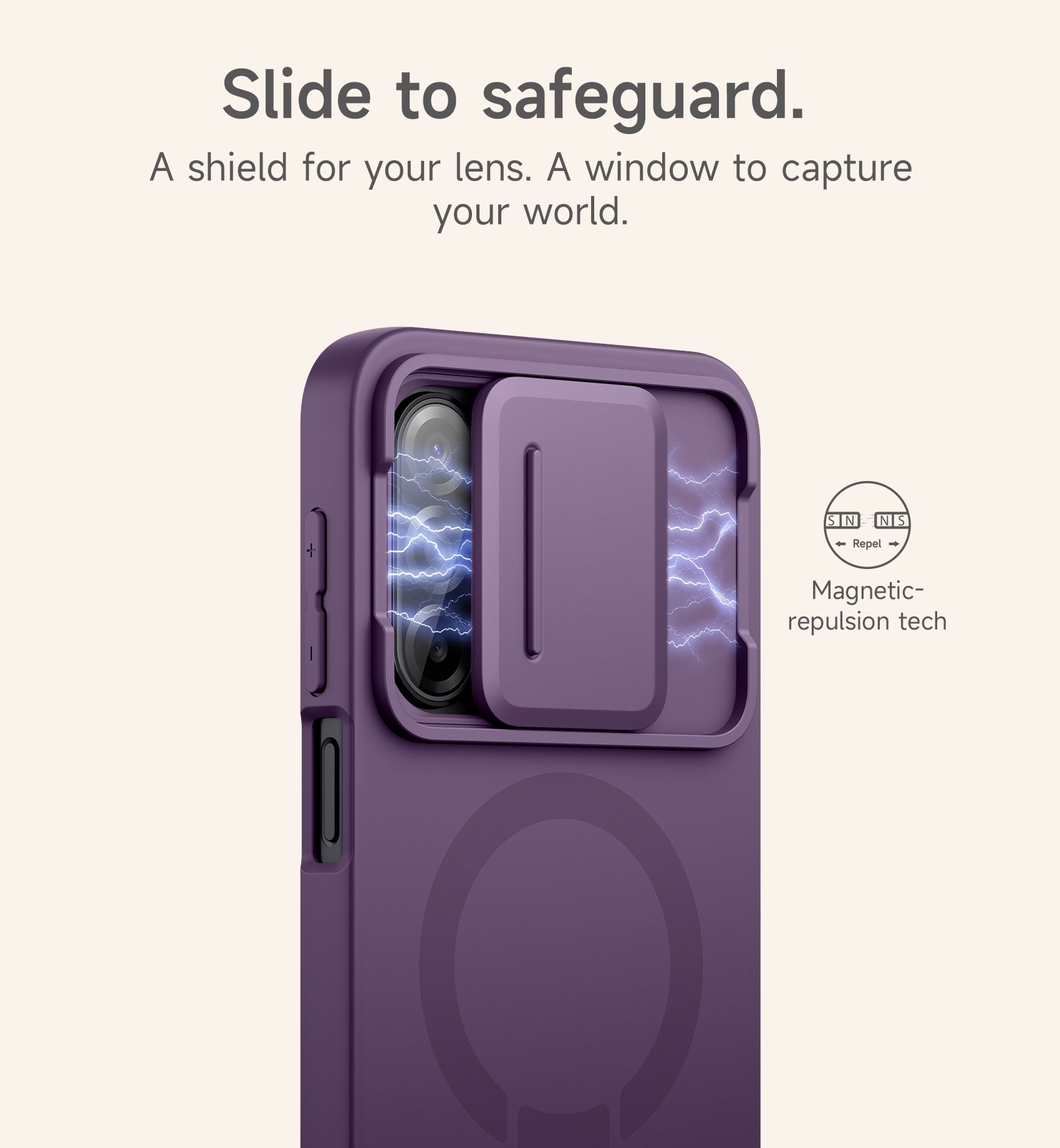 Suritch Case for Samsung Galaxy A26 5G Compatible with MagSafe Shockproof Bumper Slim Magnetic Protective Cover with Camera Cover Adjustable Metal Kickstand
