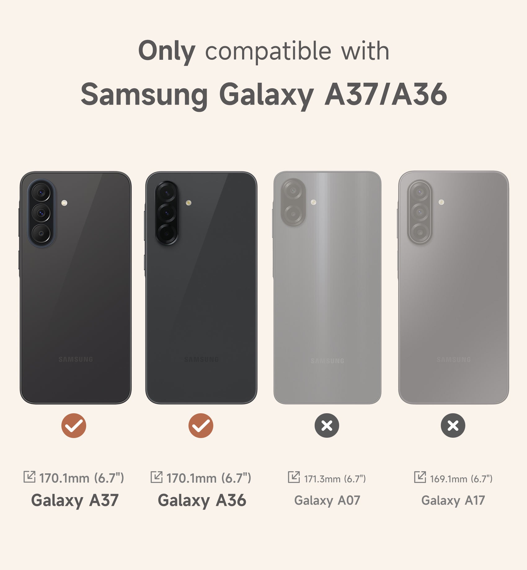 Suritch Case for Samsung Galaxy A37 5G Compatible with MagSafe Shockproof Bumper Slim Magnetic Protective Cover with Camera Cover Adjustable Metal Kickstand
