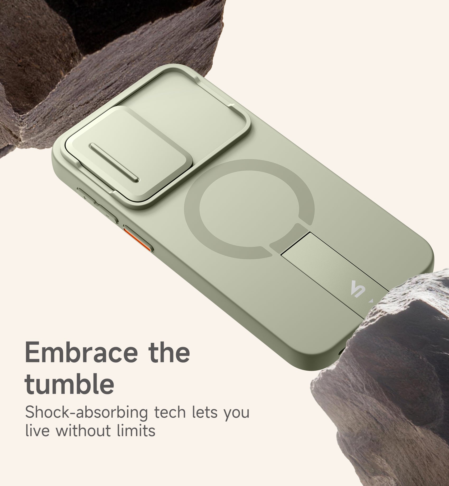 Suritch Case for Samsung Galaxy A37 5G Compatible with MagSafe Shockproof Bumper Slim Magnetic Protective Cover with Camera Cover Adjustable Metal Kickstand