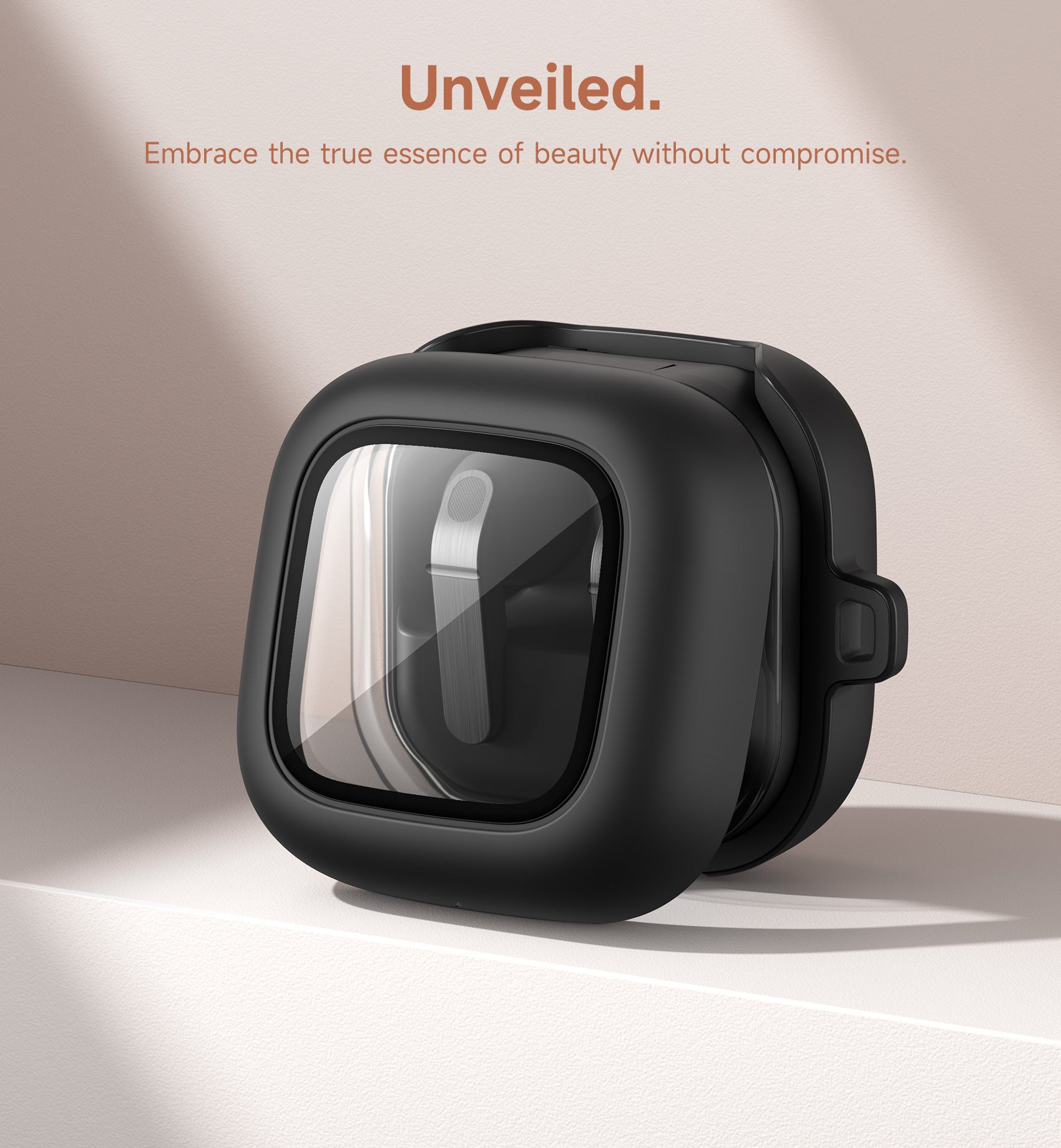Suritch Case for Samsung Galaxy Buds 4 2026 Magnetic Bumper Shockproof Drop-Proof Covers with Magnetic Lock Carabiner for Workouts Sports Travels