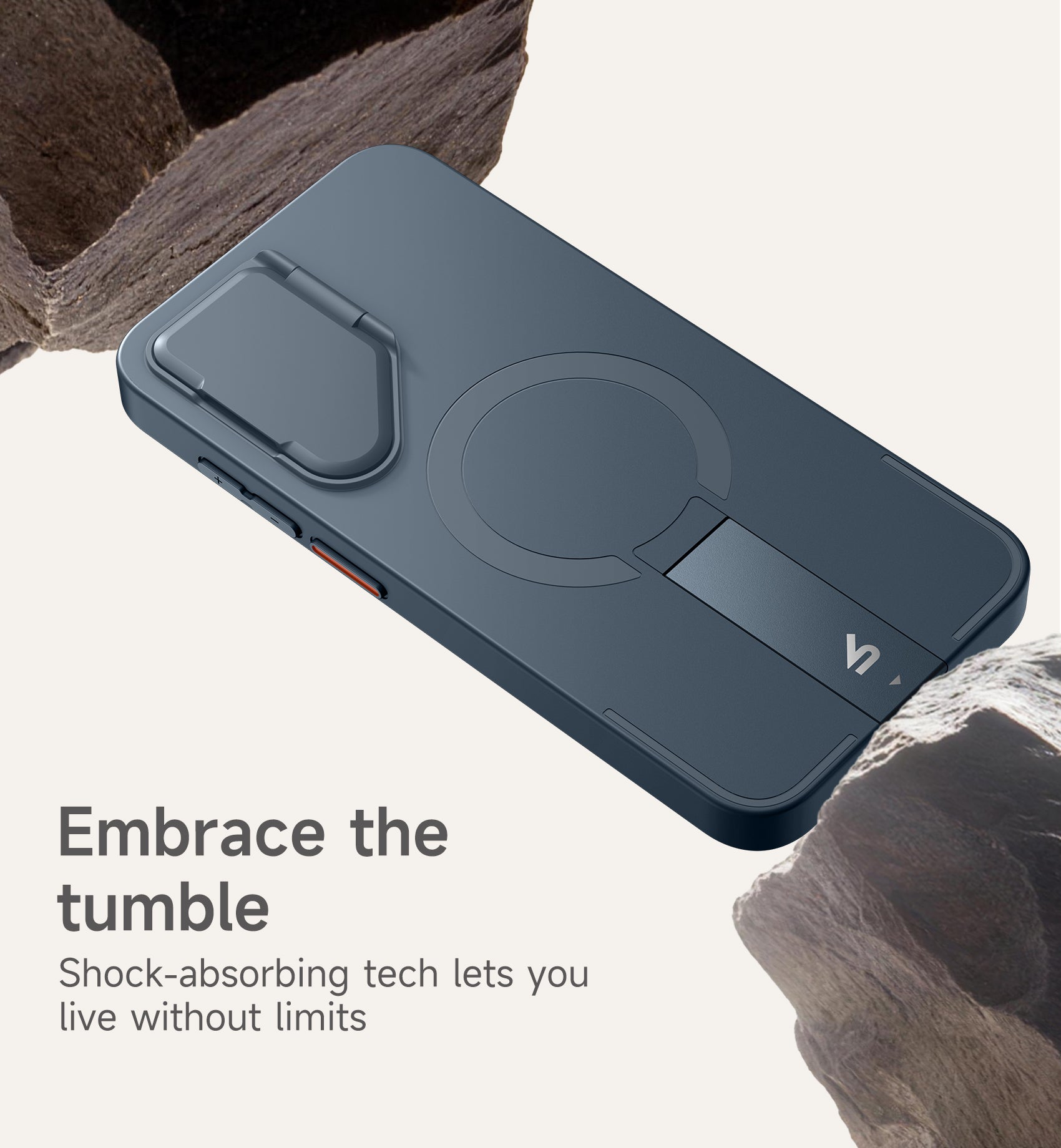Suritch Case for Samsung Galaxy S24 FE Magnetic Protective Cover with Camera Cover Adjustable Metal Kickstand