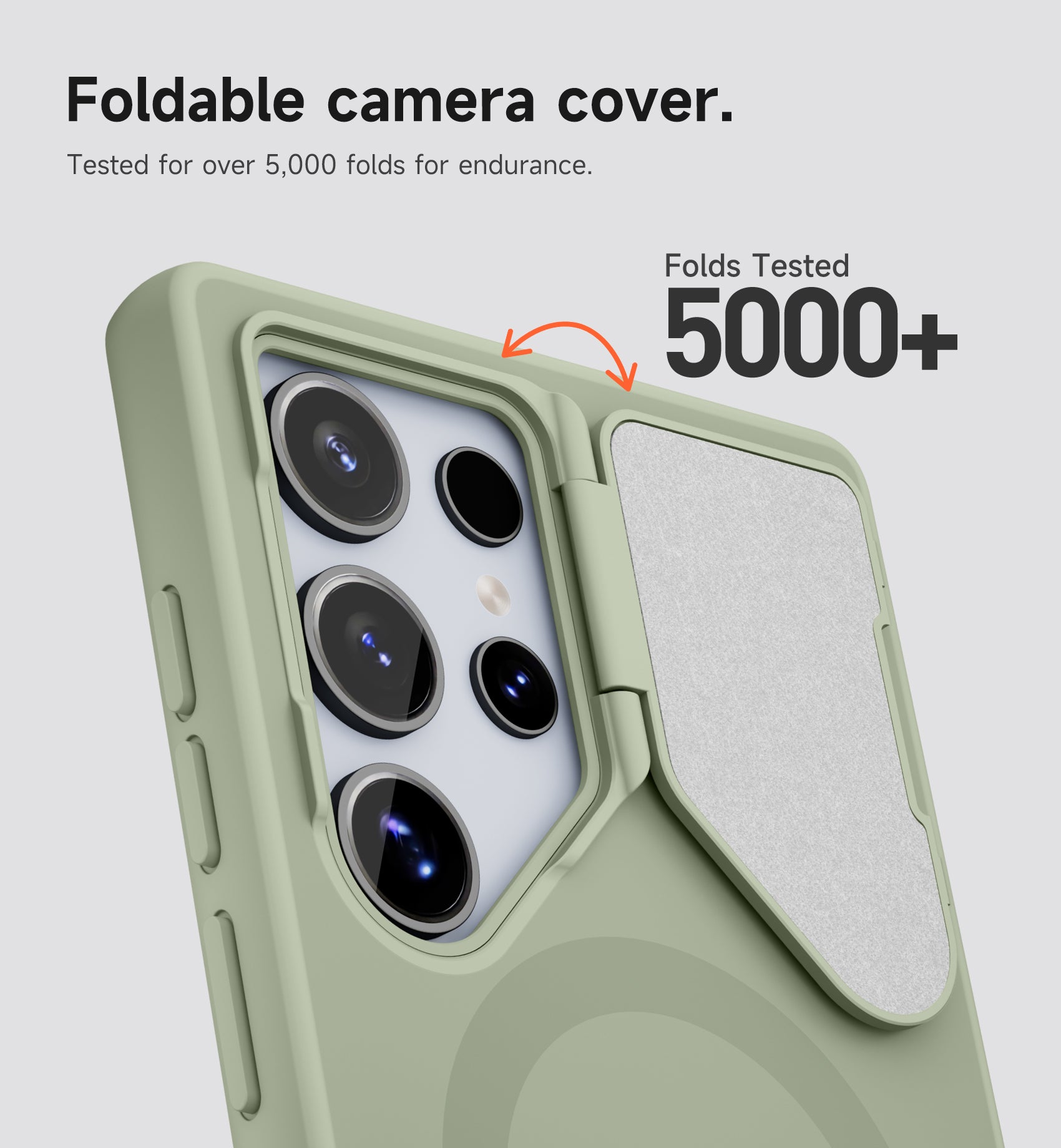 Suritch Case for Samsung Galaxy S24 Ultra 2024 Magnetic Protective Cover with Camera Cover Adjustable Metal Kickstand