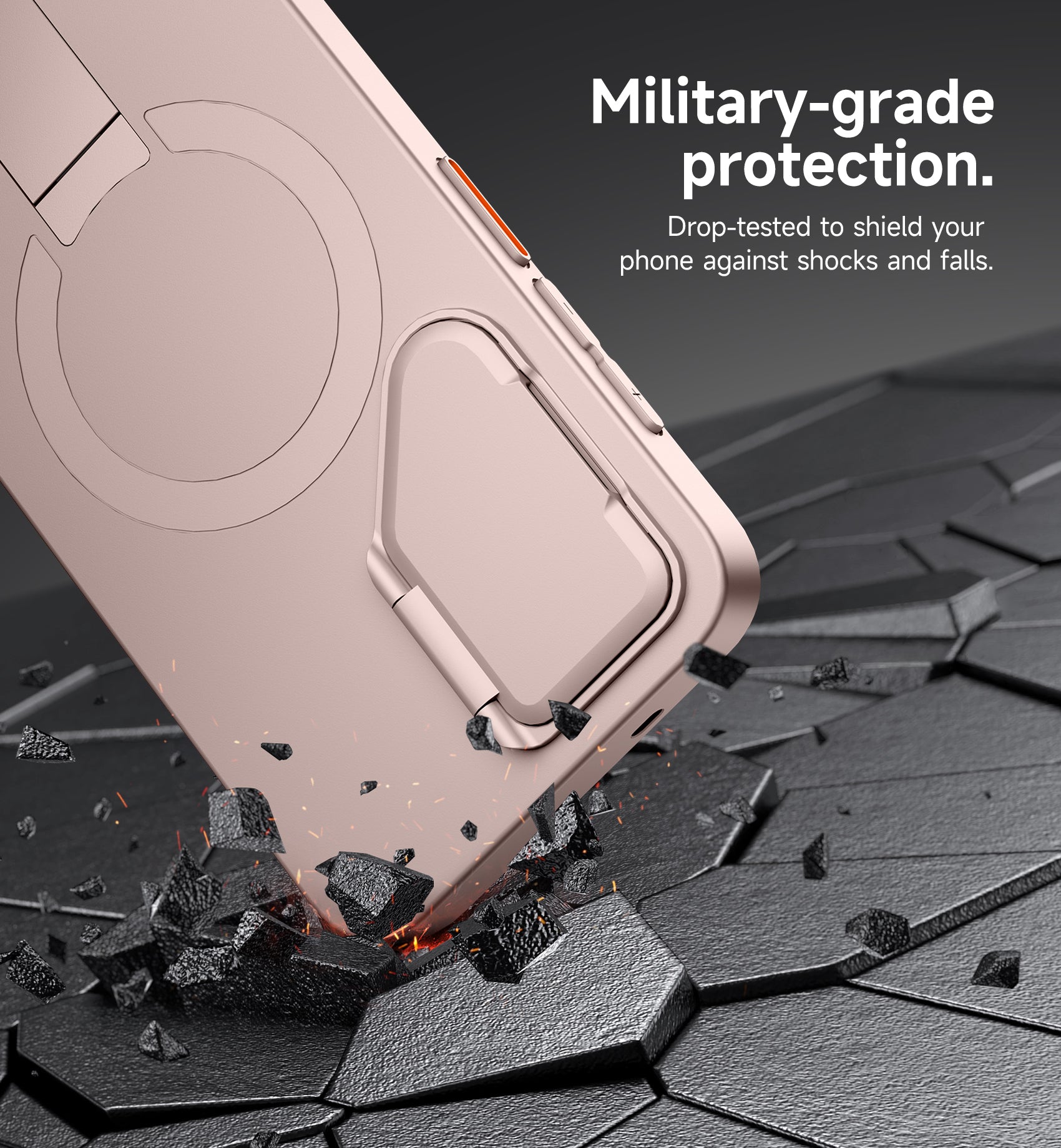 Suritch Case for Samsung Galaxy S25 2025 Magnetic Shockproof Bumper Slim Protective Cover with Camera Cover Adjustable Metal Kickstand