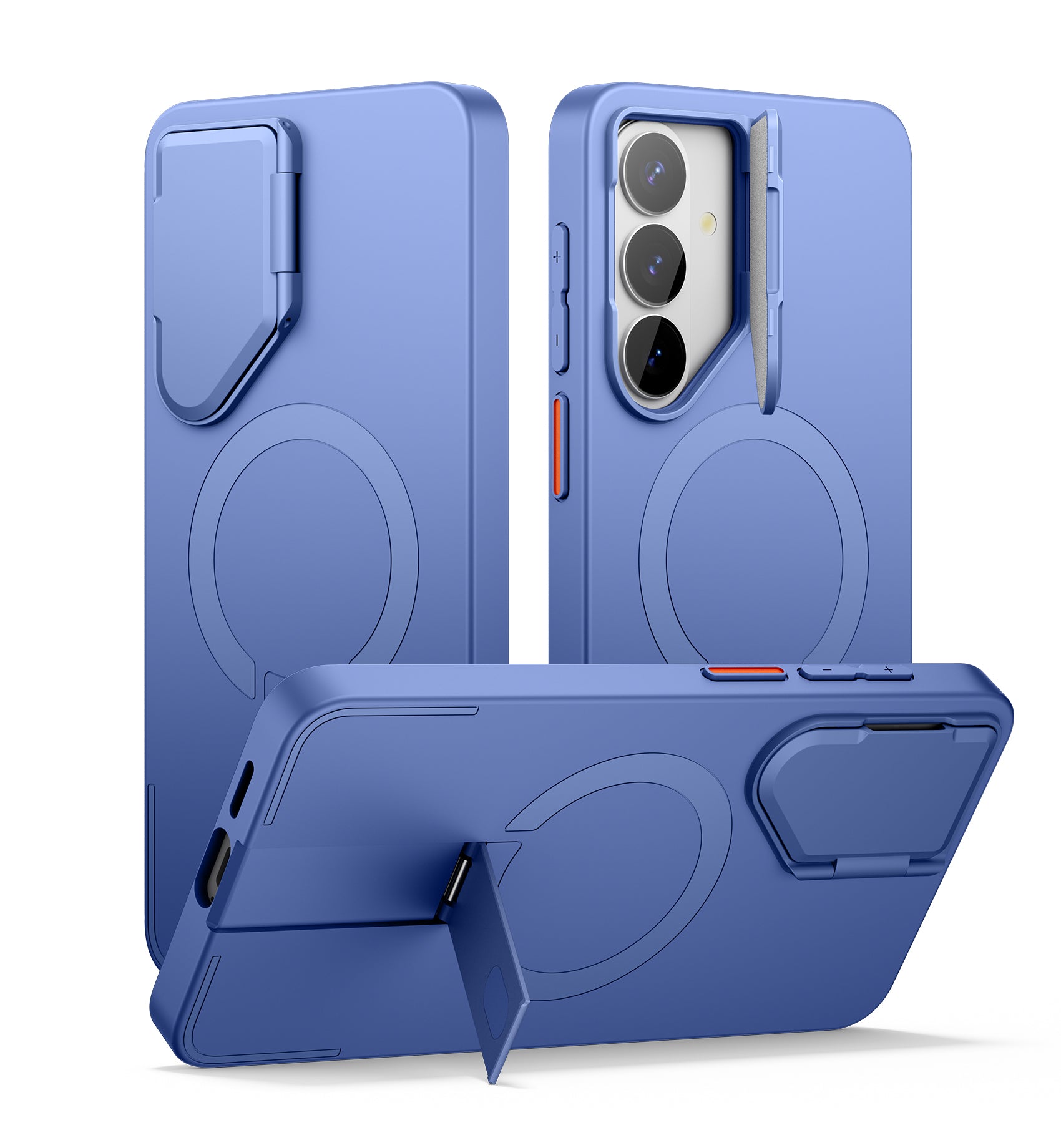 Suritch Case for Samsung Galaxy S26 Magnetic Protective Cover with Camera Cover Adjustable Metal Kickstand