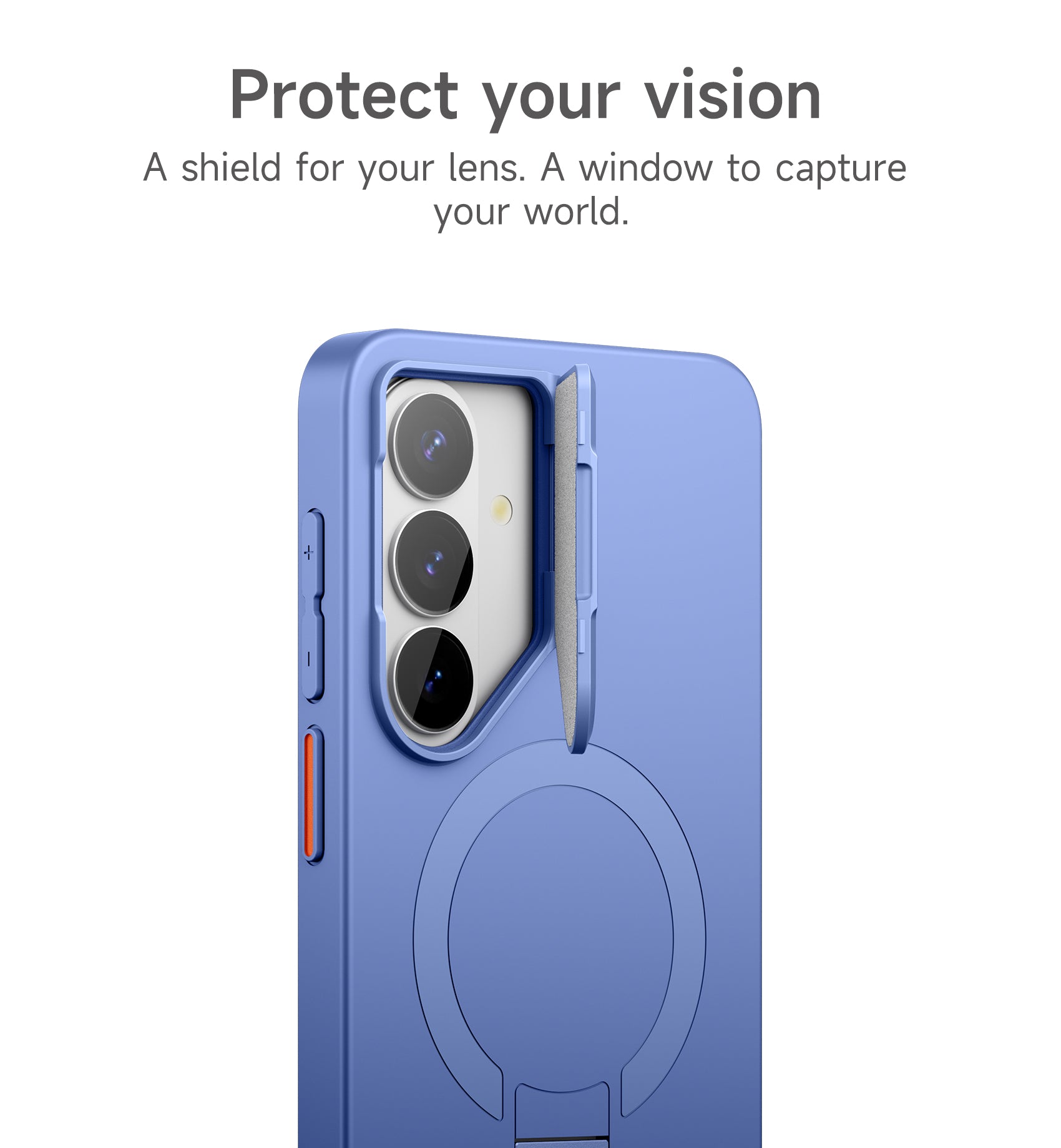 Suritch Case for Samsung Galaxy S26 Magnetic Protective Cover with Camera Cover Adjustable Metal Kickstand