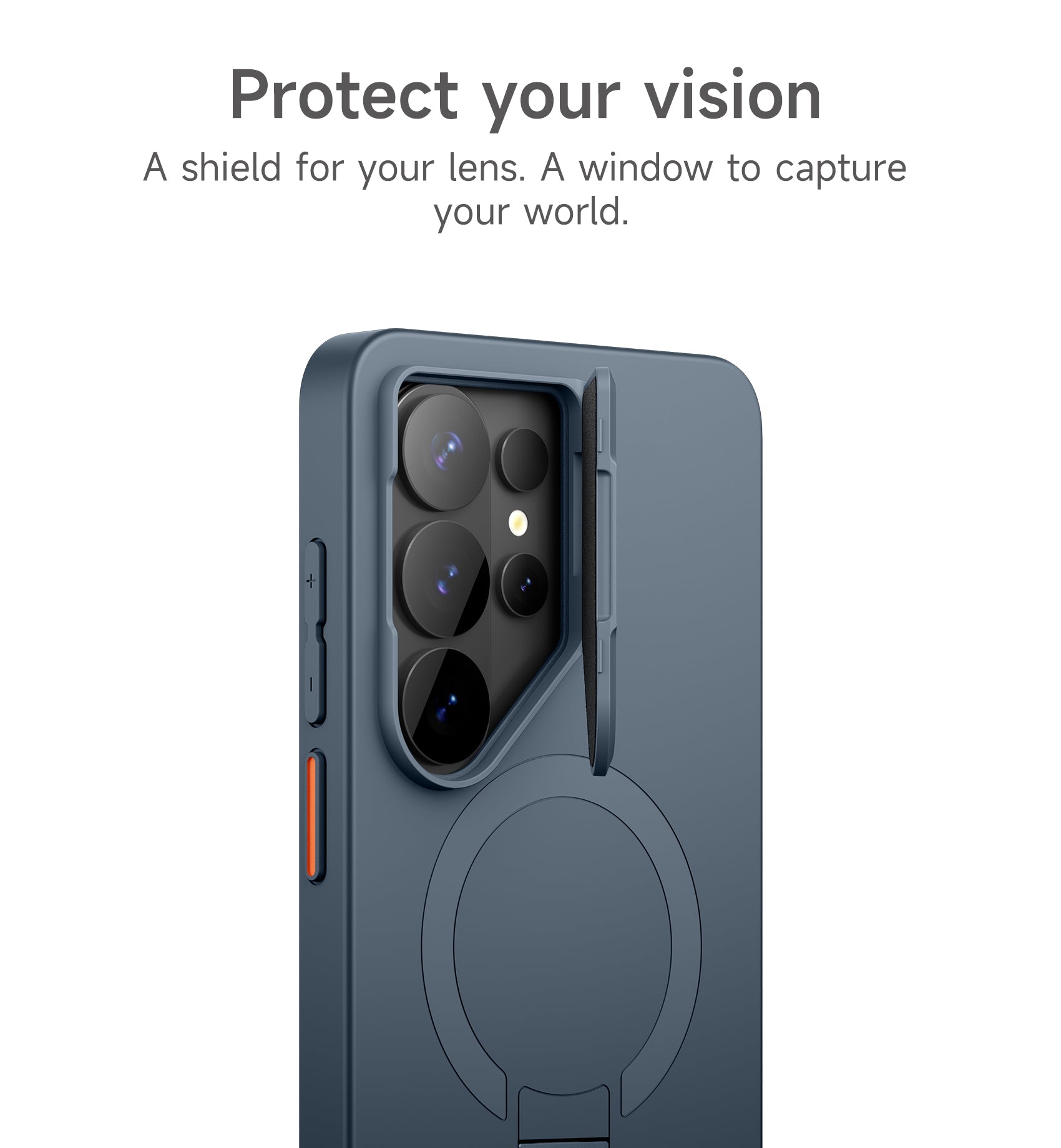 Suritch Case for Samsung Galaxy S26 Ultra Magnetic Protective Cover with Camera Cover Adjustable Metal Kickstand