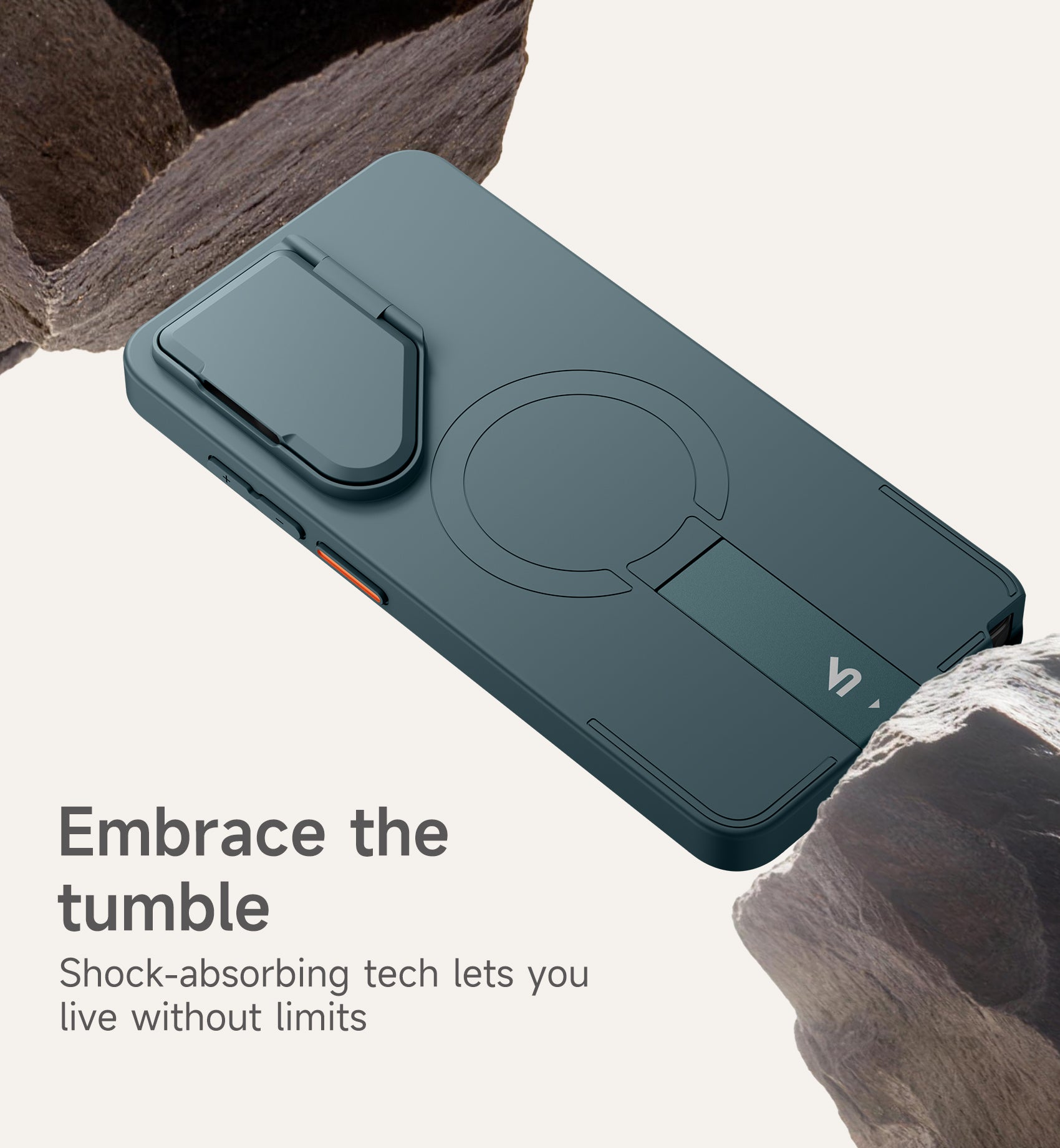 Suritch Case for Samsung Galaxy S26 Ultra Magnetic Protective Cover with Camera Cover Adjustable Metal Kickstand