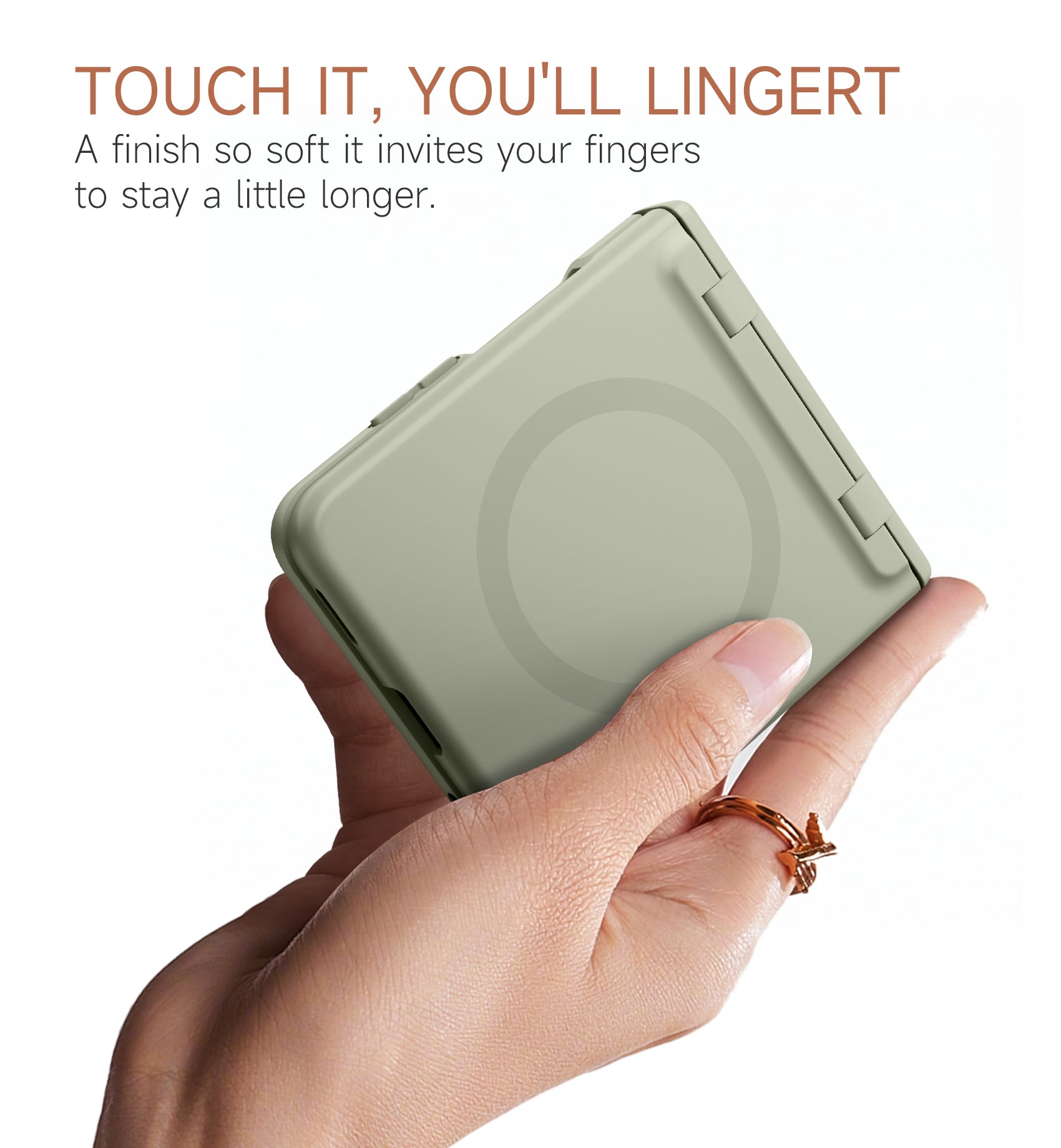 Suritch Case for Samsung Galaxy Z Flip 8 with Hinge Protection Compatible with MagSafe Built-in Screen Protector Magnetic Shockproof Slim Protective Cover