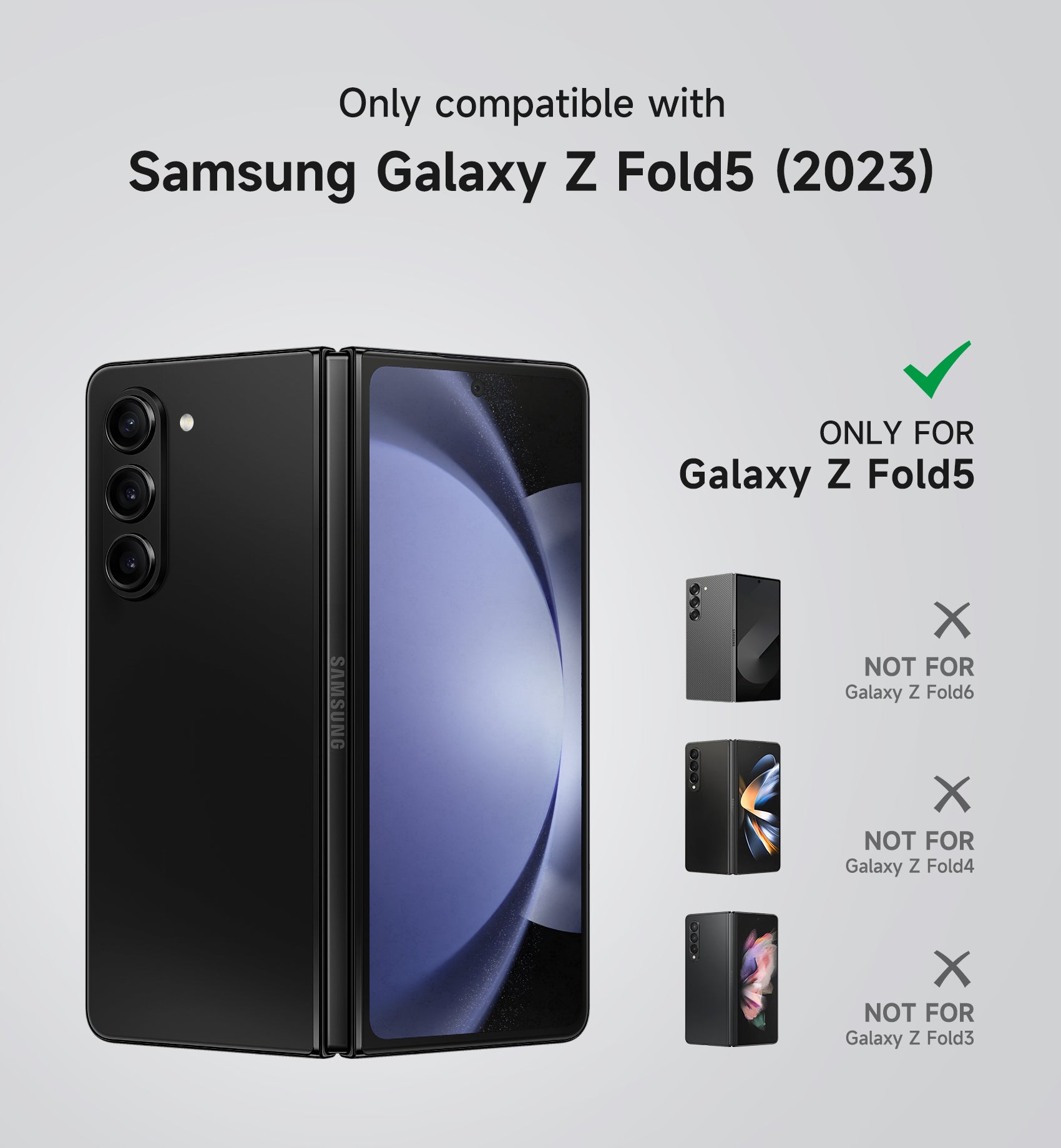 Suritch Case for Samsung Galaxy Z Fold 5 2023 with Kickstand S Pen Holder