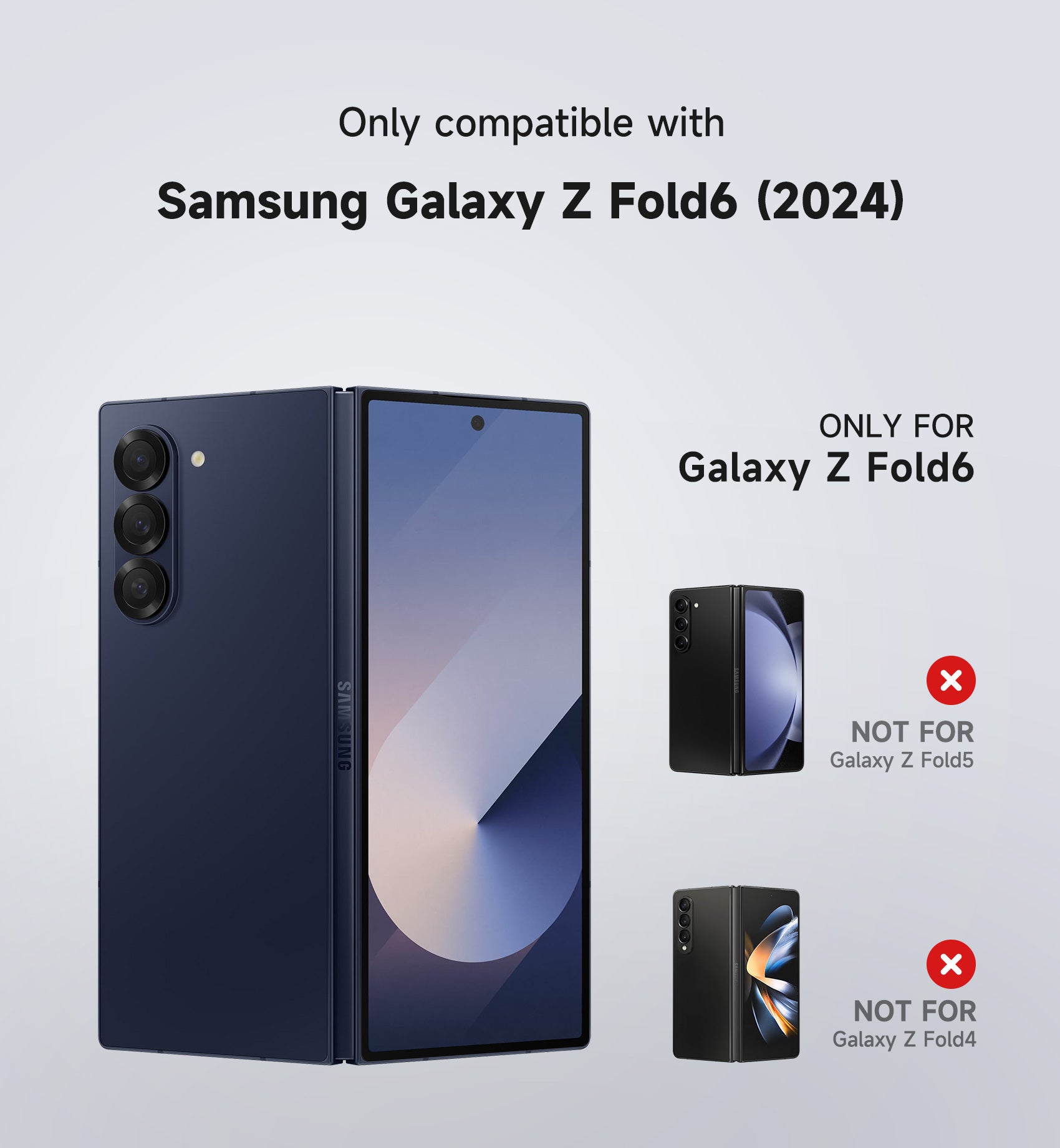 Suritch Case for Samsung Galaxy Z Fold 6 2024 with Kickstand S Pen Holder