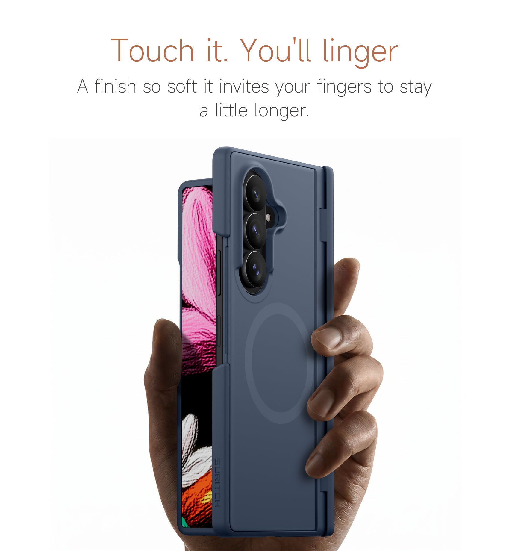 Suritch Case for Samsung Galaxy Z Fold 8 Ultra with Screen Protector Compatible with MagSafe Magnetic Shockproof Protective Cover Slim Bumper Cases with Hinge Protection Built-in Kickstand