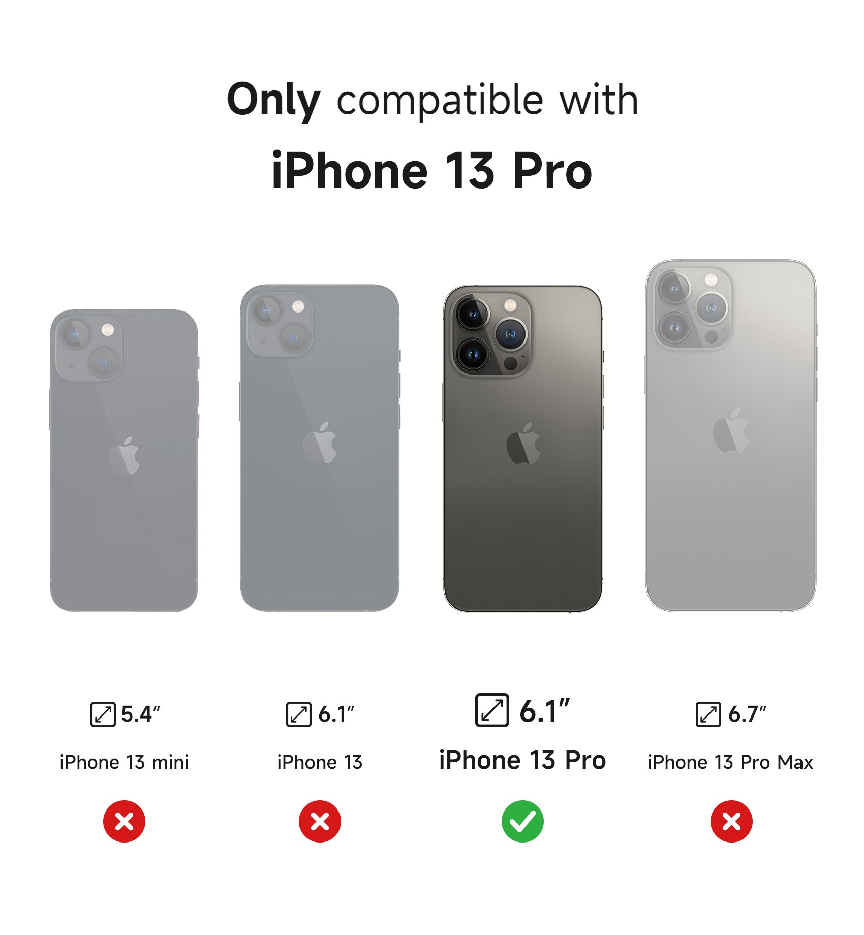 Suritch Case for iPhone 13 Pro with Magnetic Camera Slide Cover Adjustable Kickstand Compatible with MagSafe