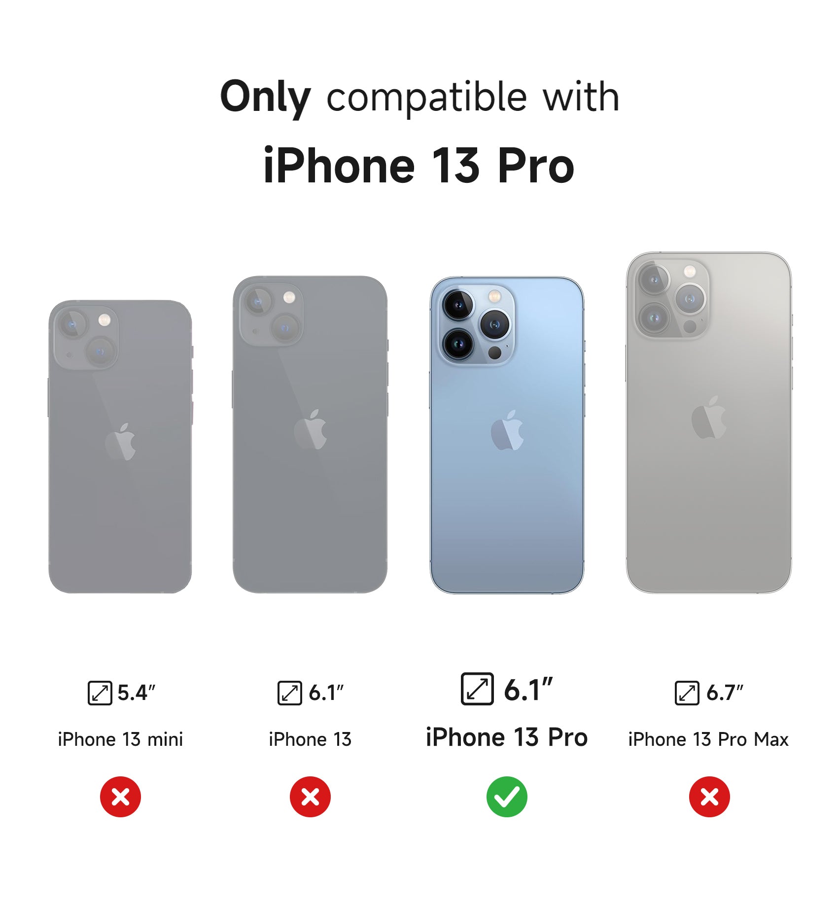 Suritch Case for iPhone 13 Pro with Magnetic Camera Slide Cover Adjustable Kickstand Compatible with MagSafe