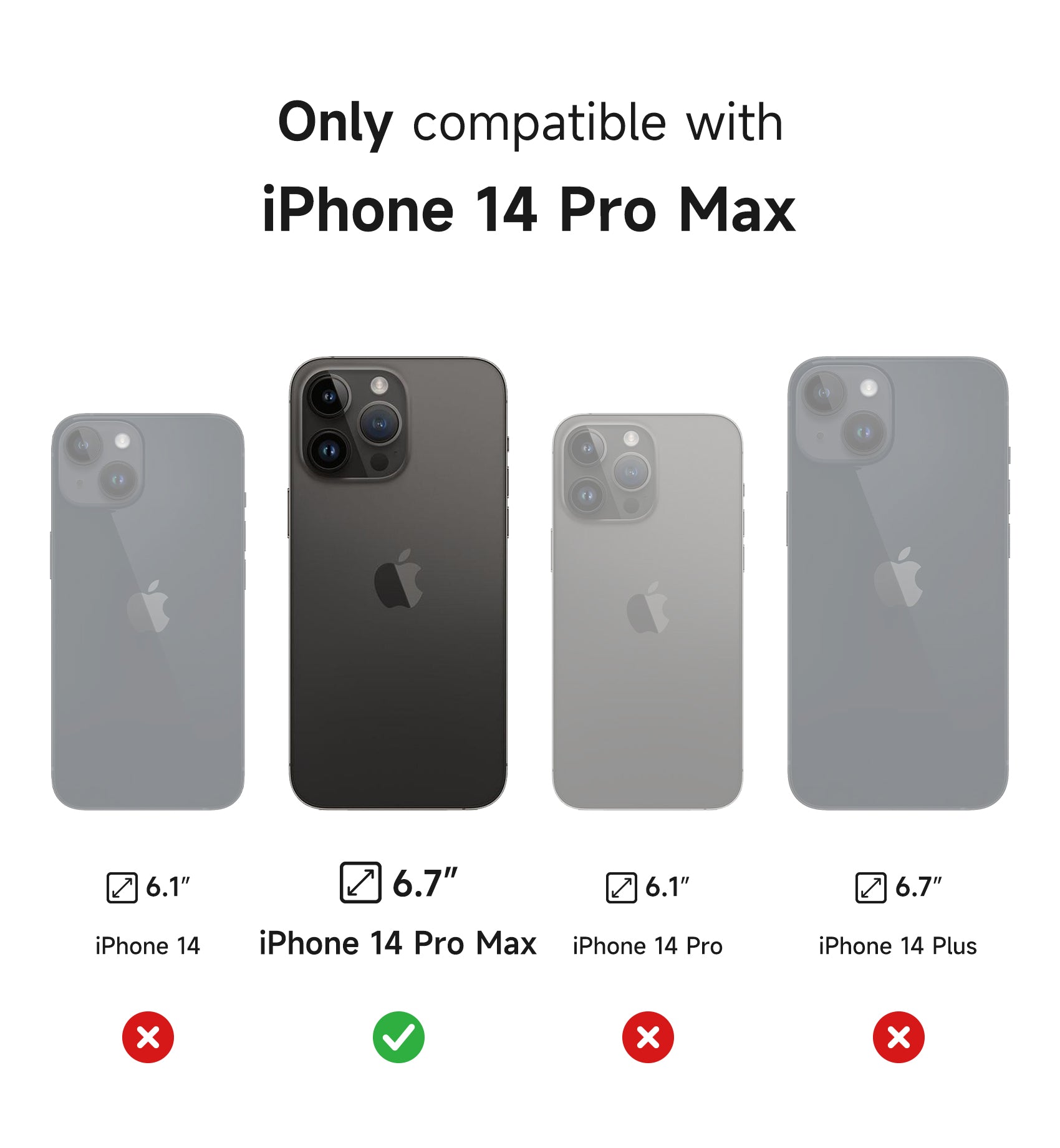 Suritch Case for iPhone 14 Pro Max with Magnetic Camera Slide Cover Adjustable Kickstand Compatible with MagSafe