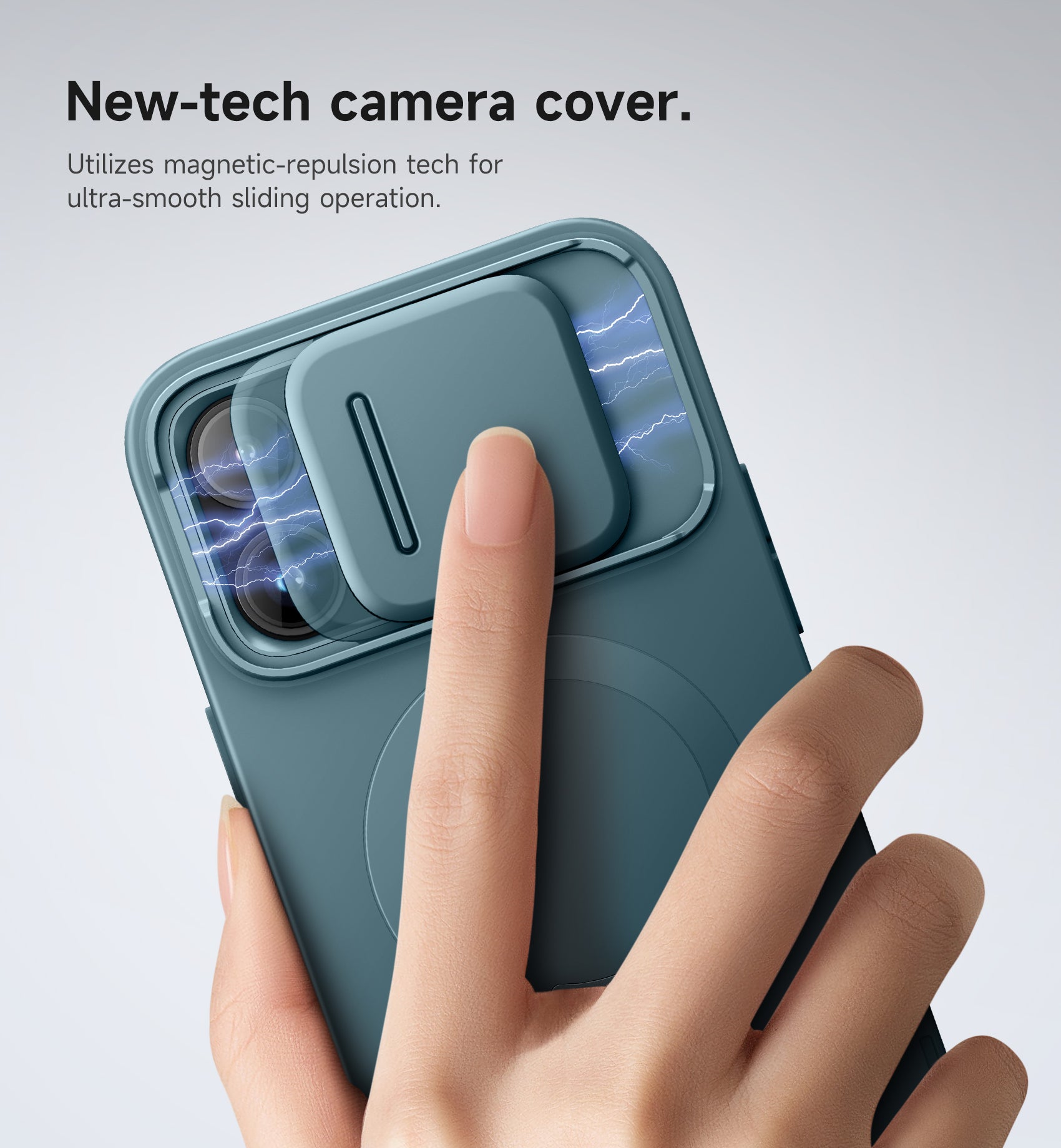 Suritch Case for iPhone 14 Pro Max with Magnetic Camera Slide Cover Adjustable Kickstand Compatible with MagSafe