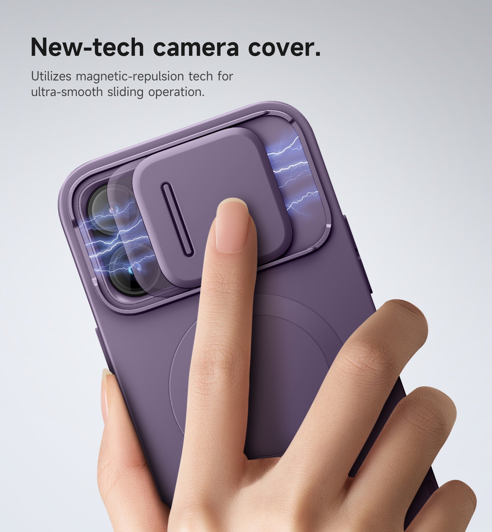 Suritch Case for iPhone 14 Pro Max with Magnetic Camera Slide Cover Adjustable Kickstand Compatible with MagSafe