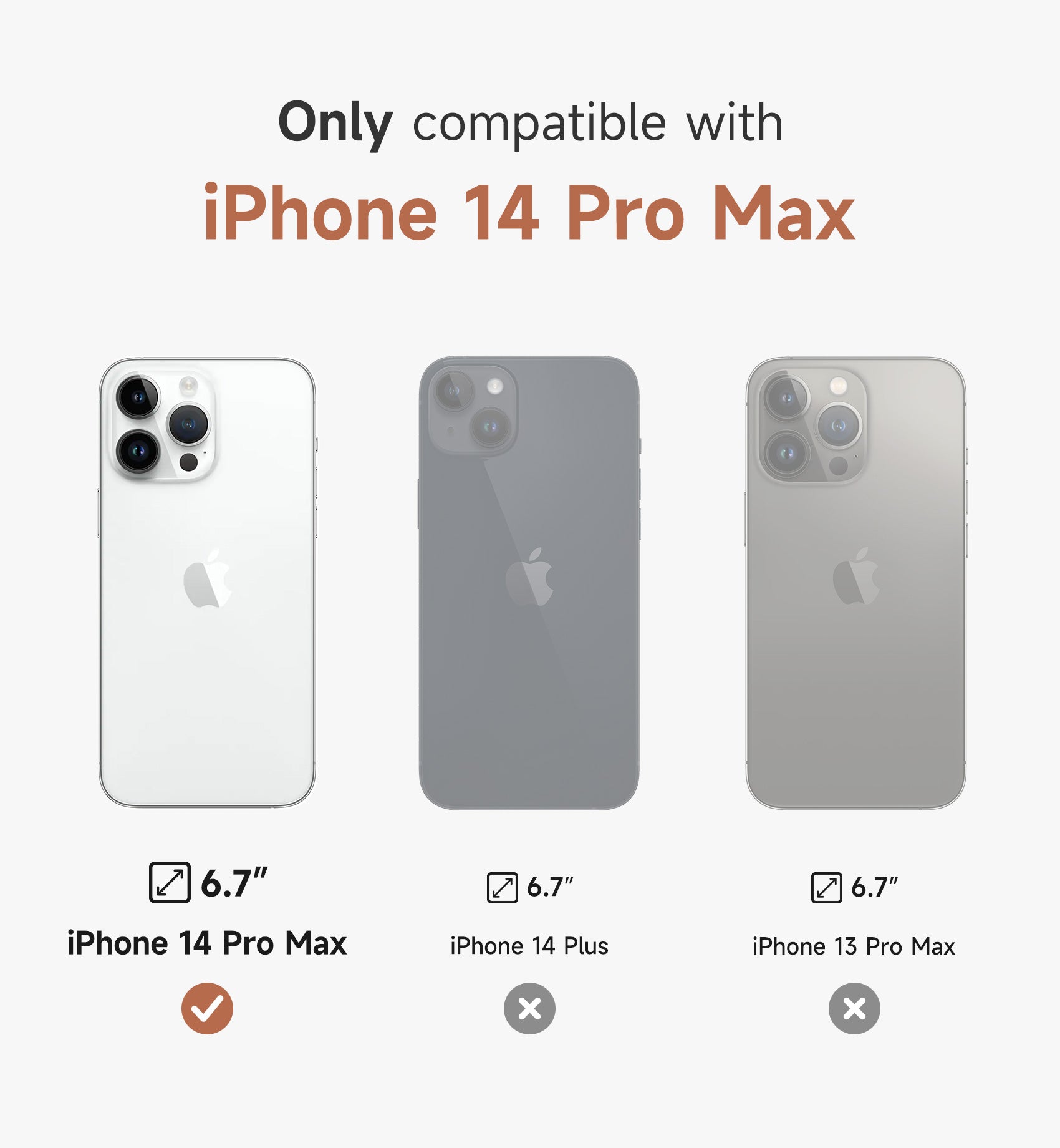 Suritch Case for iPhone 14 Pro Max Compatible with MagSafe Built-in Kickstand Camera Cover Translucent Back Shockproof Rugged Protective Phone Cover 6.7 Inch