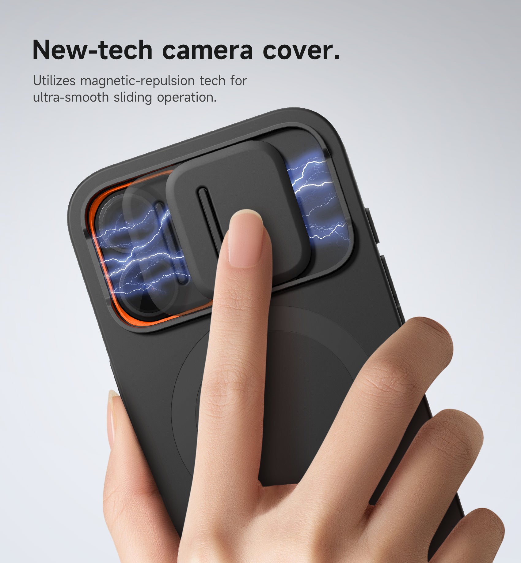 Suritch Case for iPhone 16 with Magnetic Camera Slide Cover Adjustable Kickstand Compatible with MagSafe Slim Protective Cover