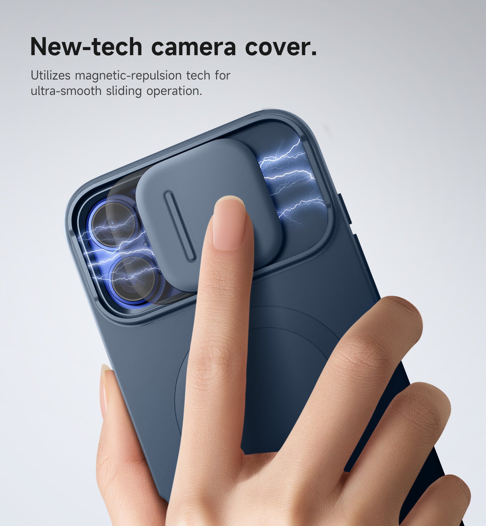 Suritch Case for iPhone 16 Plus with Magnetic Camera Slide Cover Adjustable Kickstand Compatible with MagSafe Slim Protective Cover