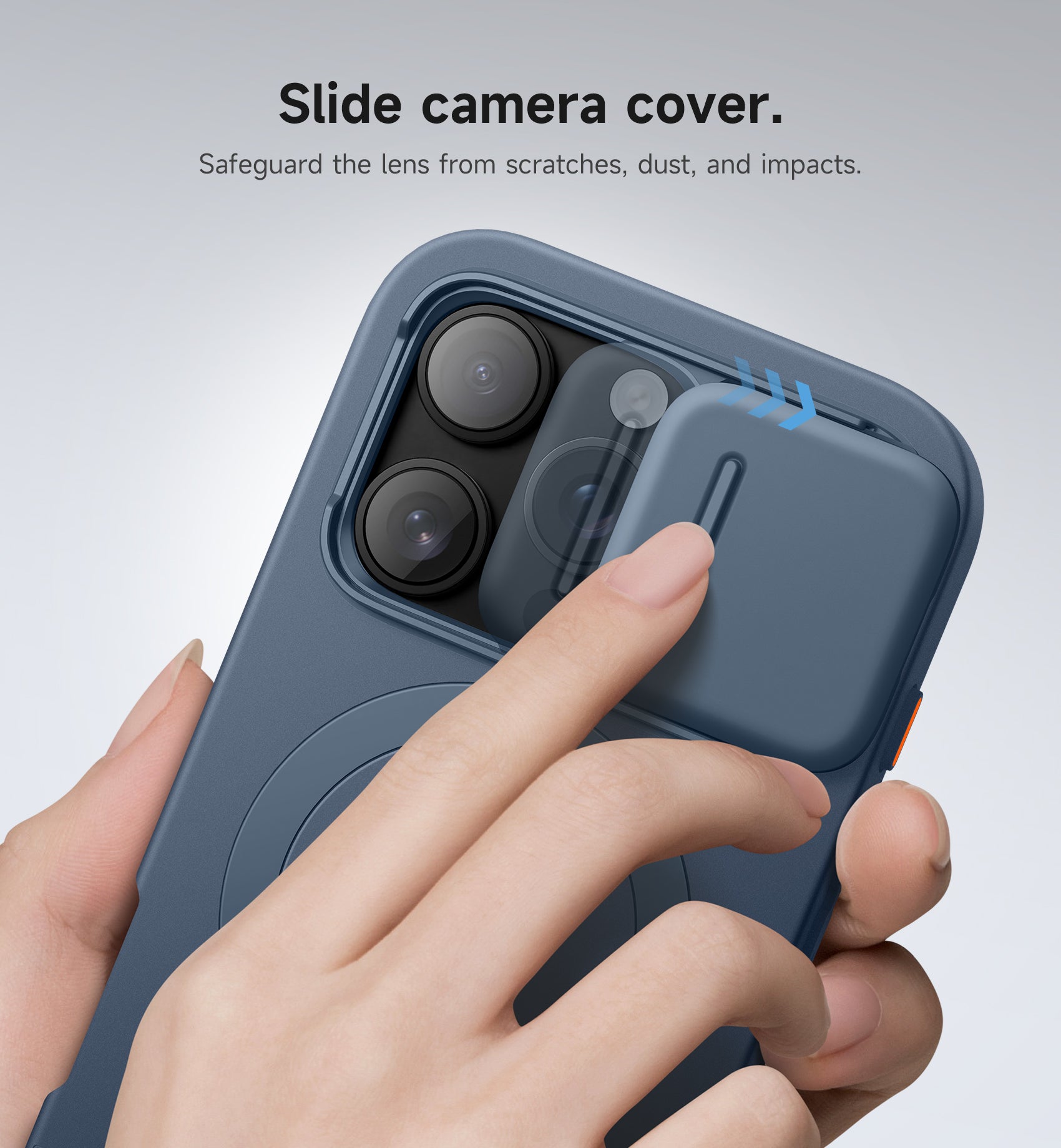 Suritch Case for iPhone 16 Pro with Slide Camera Cover Adjustable Kickstand Compatible with MagSafe Slim Protective Cover