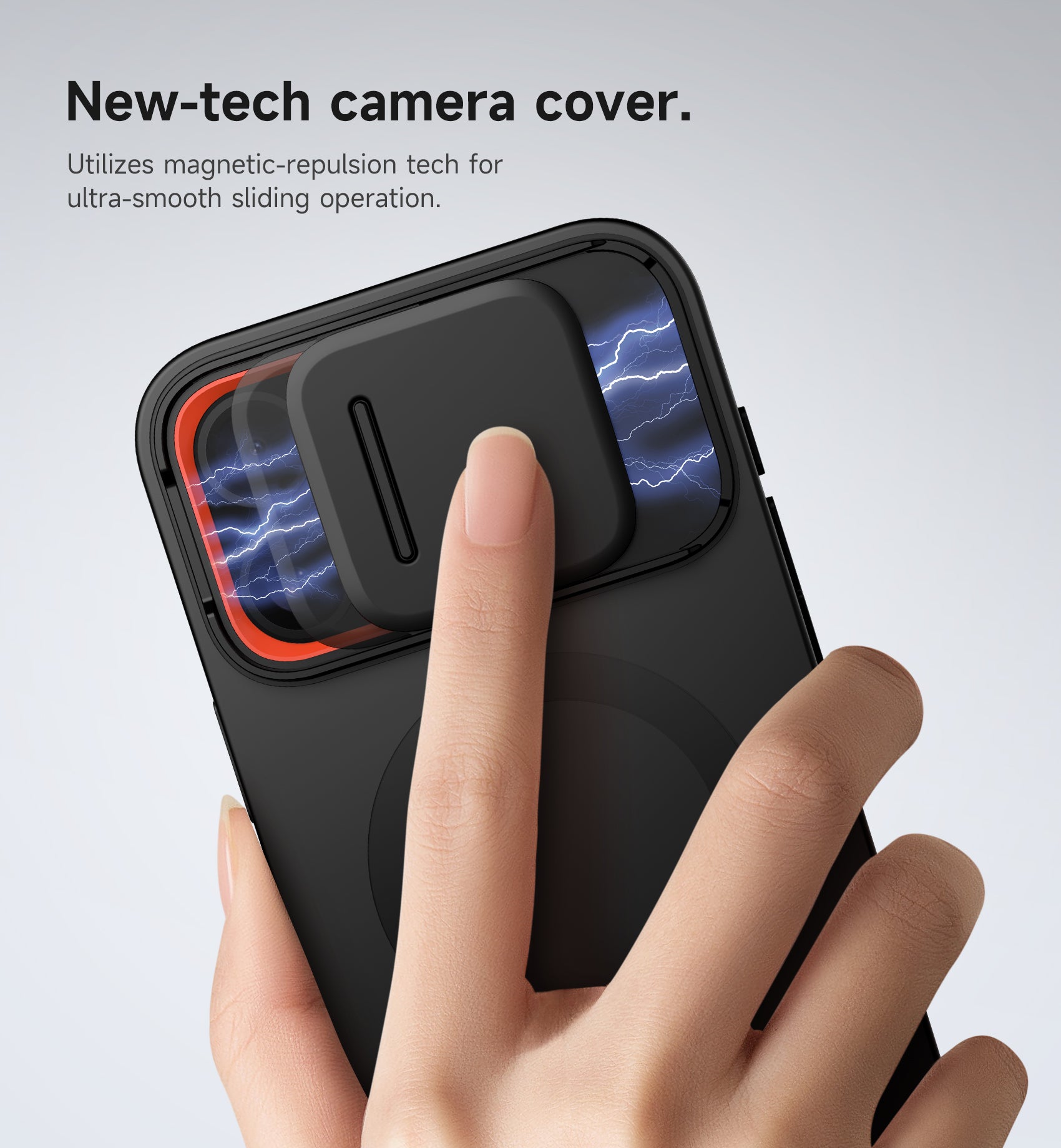 Suritch Case for iPhone 16 Pro Max with Magnetic Camera Slide Cover Adjustable Kickstand Compatible with MagSafe Slim Protective Cover 6.9 Inch