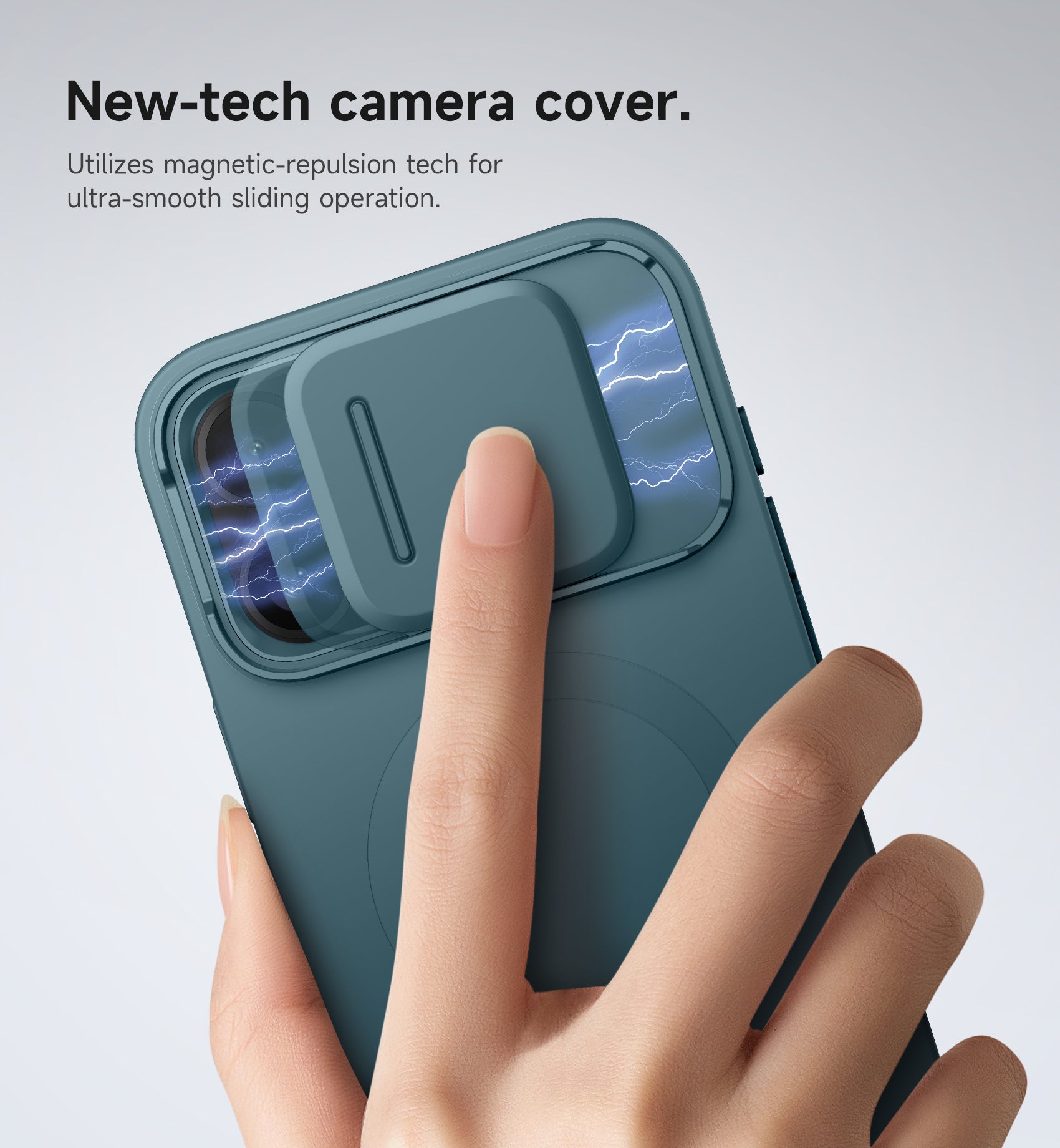 Suritch Case for iPhone 16 Pro Max with Magnetic Camera Slide Cover Adjustable Kickstand Compatible with MagSafe Slim Protective Cover 6.9 Inch