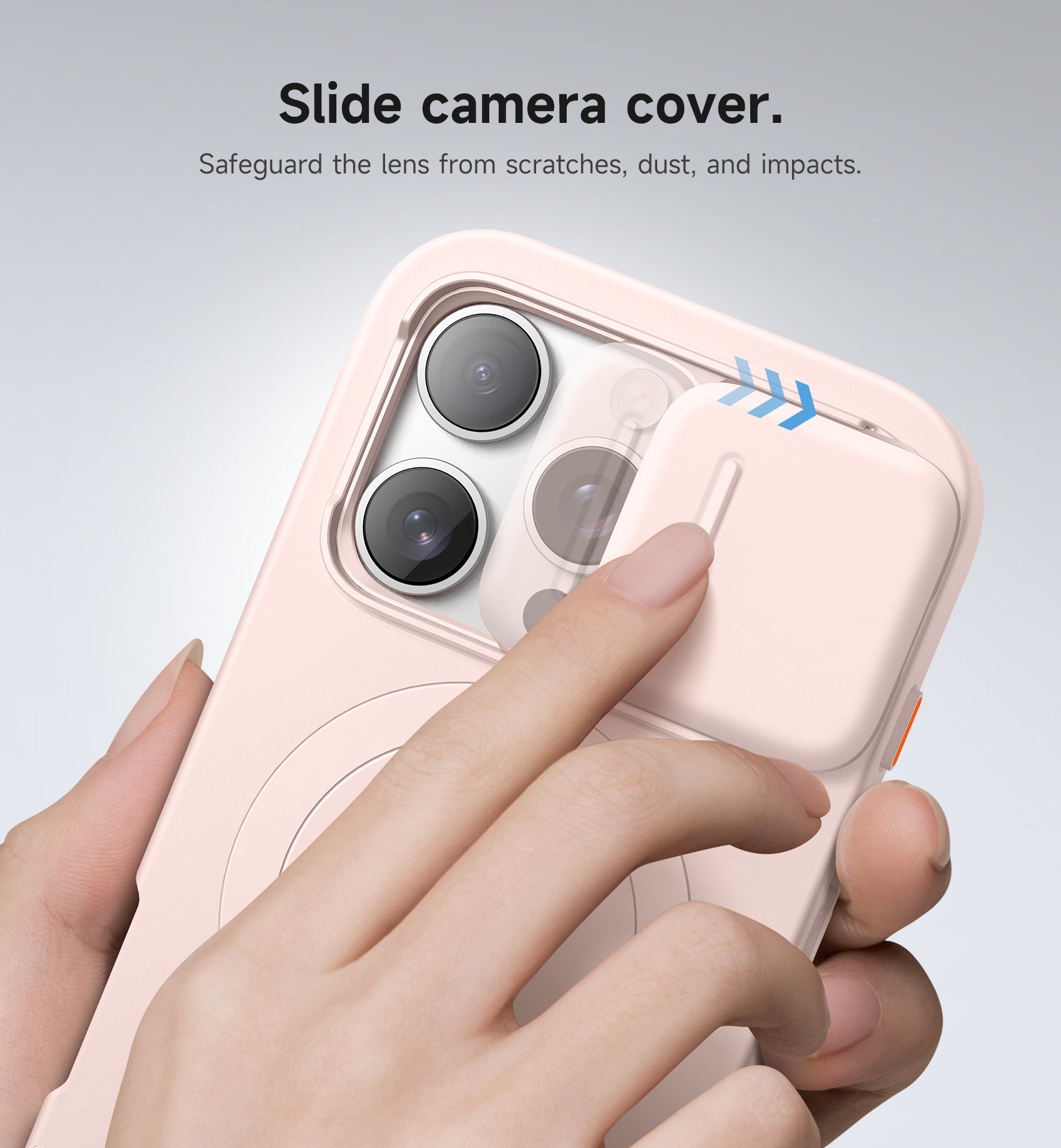 Suritch Case for iPhone 16 Pro with Slide Camera Cover Adjustable Kickstand Compatible with MagSafe Slim Protective Cover