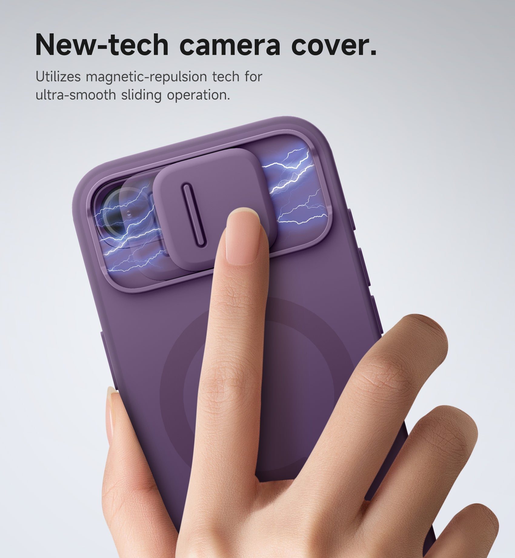 Suritch Case for iPhone 16e with Magnetic Camera Slide Cover Adjustable Kickstand Compatible with MagSafe