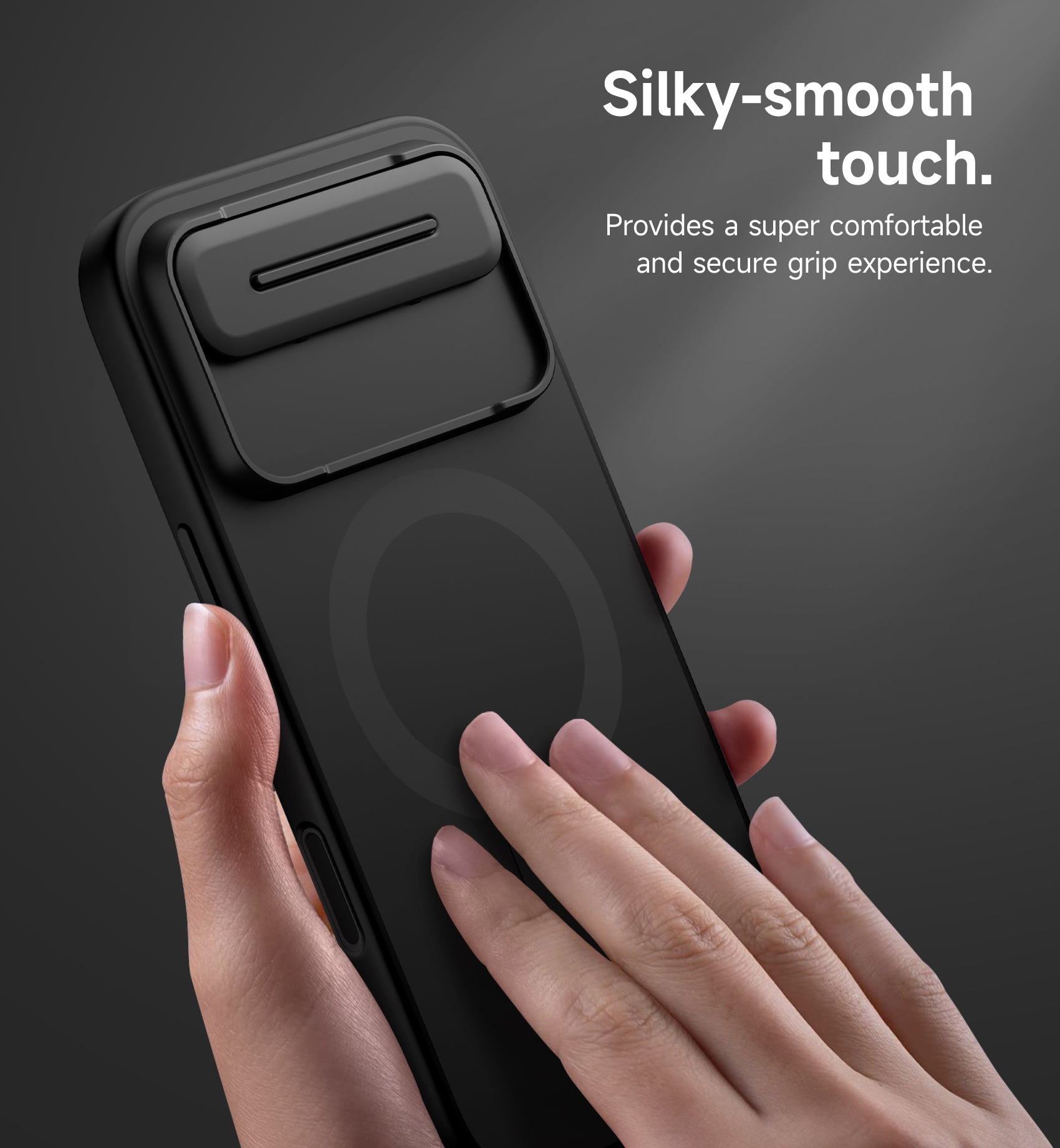 Suritch Case for iPhone 17 Air with Camera Control Cover Camera Slide Cover Adjustable Kickstand Compatible with MagSafe Shockproof Bumper