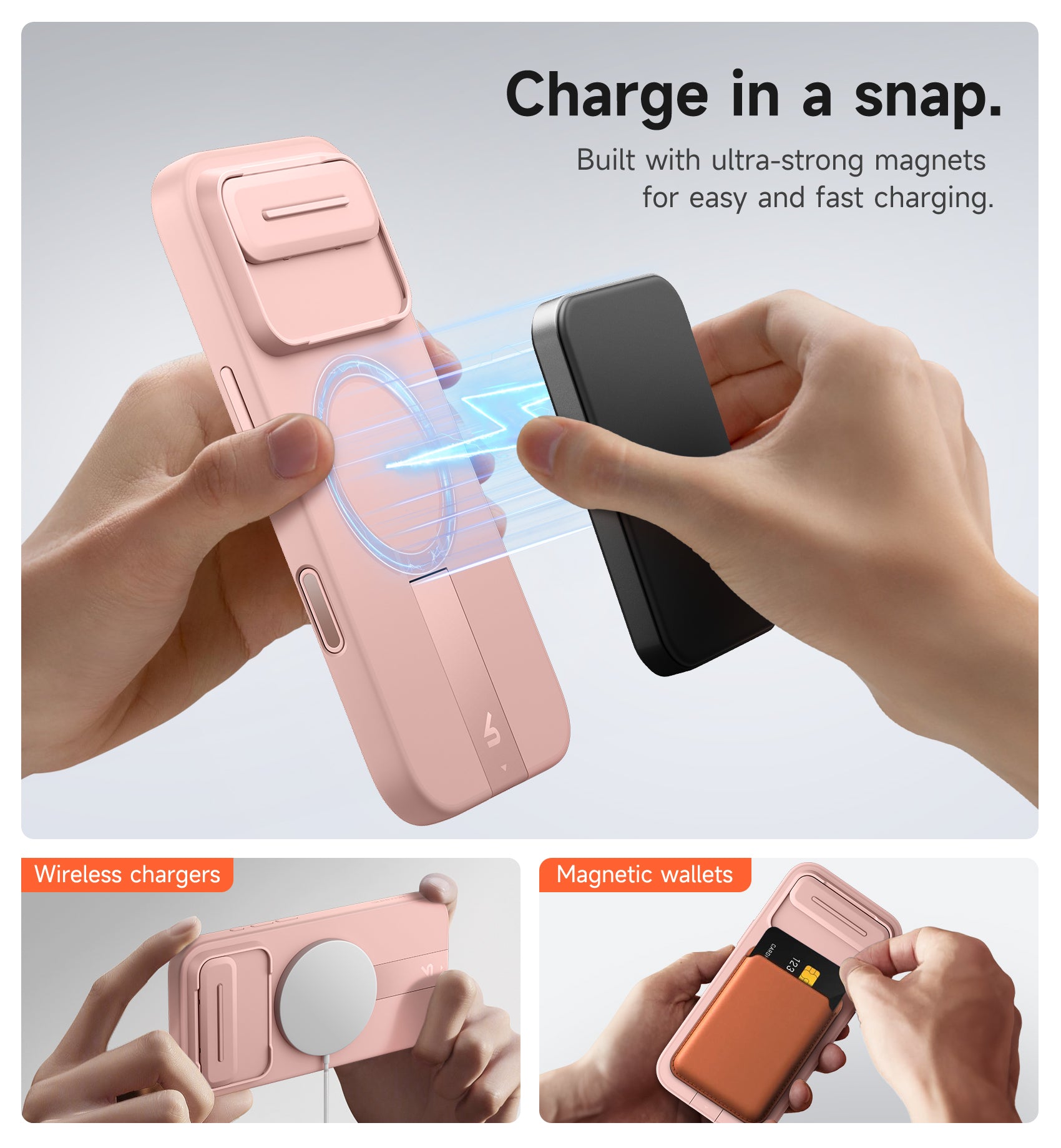 Suritch Case for iPhone 17 Air with Camera Control Cover Camera Slide Cover Adjustable Kickstand Compatible with MagSafe Shockproof Bumper