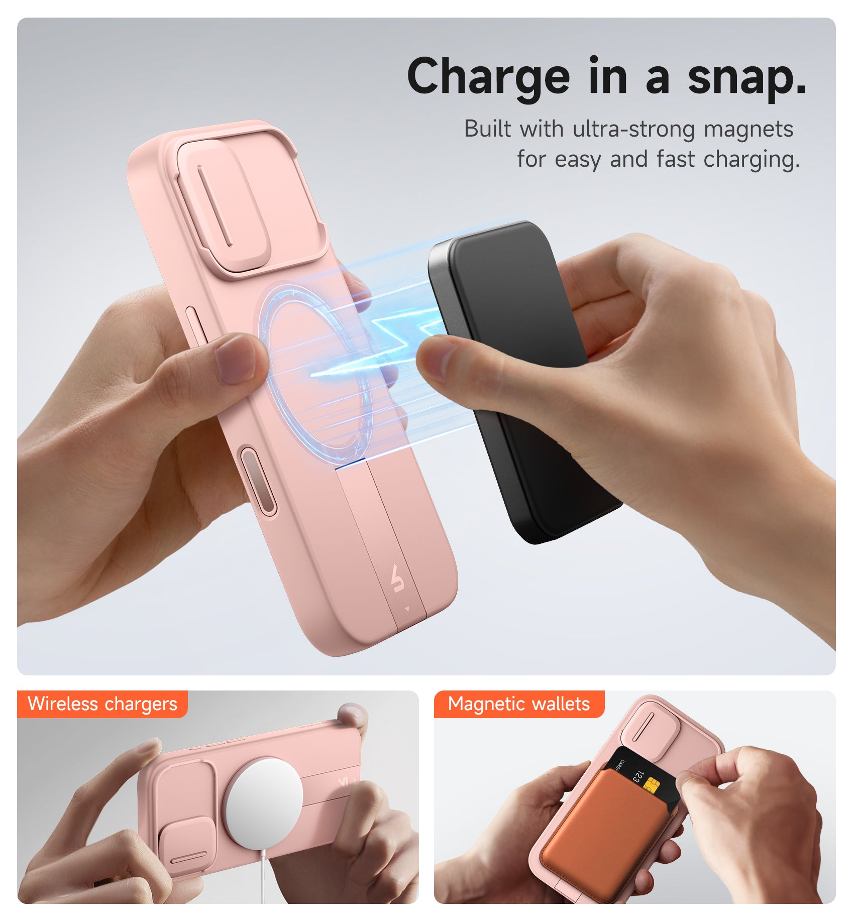 Suritch Case for iPhone 17 with Camera Control Cover Camera Slide Cover Adjustable Kickstand Compatible with MagSafe Shockproof Bumper