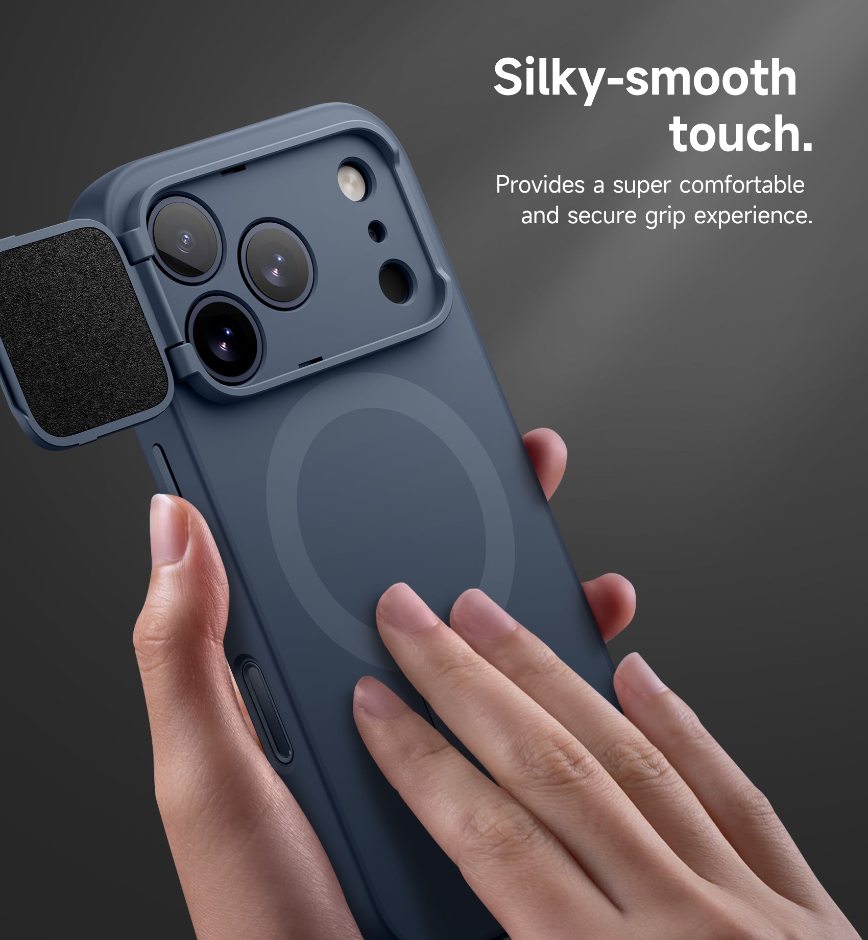 Suritch Case for iPhone 17 Pro with Camera Control Cover Camera Cover Adjustable Kickstand Compatible with MagSafe Shockproof Bumper