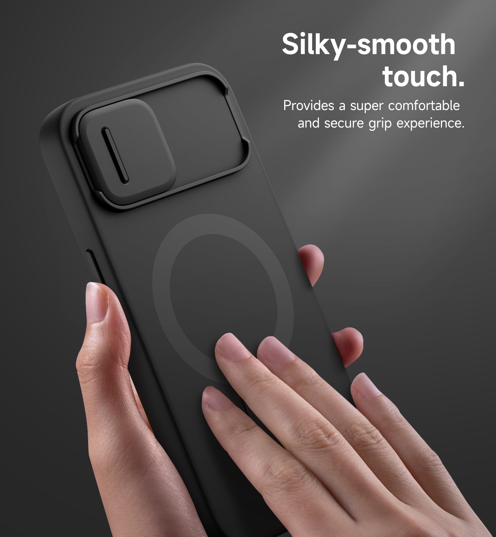 Suritch Case for iPhone 17e with Magnetic Camera Slide Cover Adjustable Kickstand Compatible with MagSafe Shockproof Bumper Slim Protective Cover 6.1 Inch