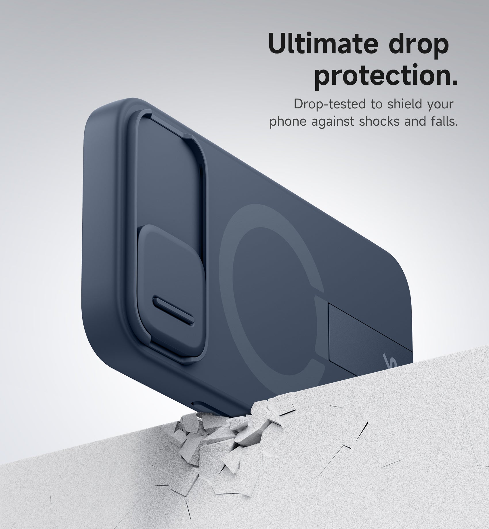 Suritch Case for iPhone 17e with Magnetic Camera Slide Cover Adjustable Kickstand Compatible with MagSafe Shockproof Bumper Slim Protective Cover 6.1 Inch