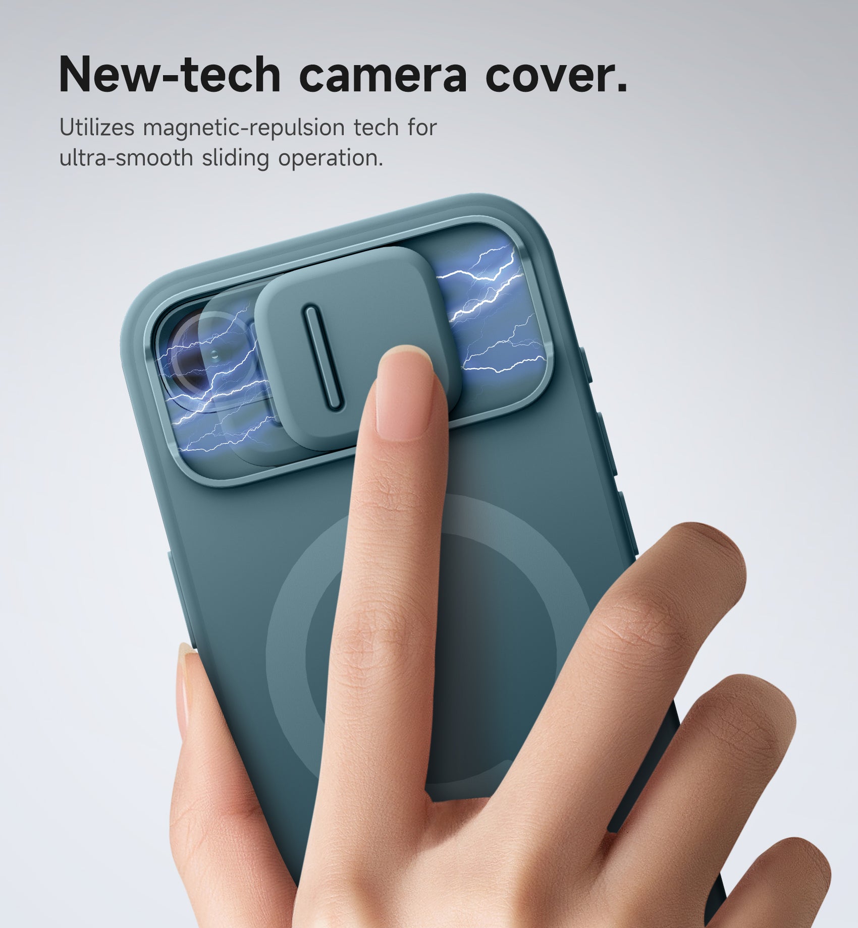 Suritch Case for iPhone 17e with Magnetic Camera Slide Cover Adjustable Kickstand Compatible with MagSafe Shockproof Bumper Slim Protective Cover 6.1 Inch