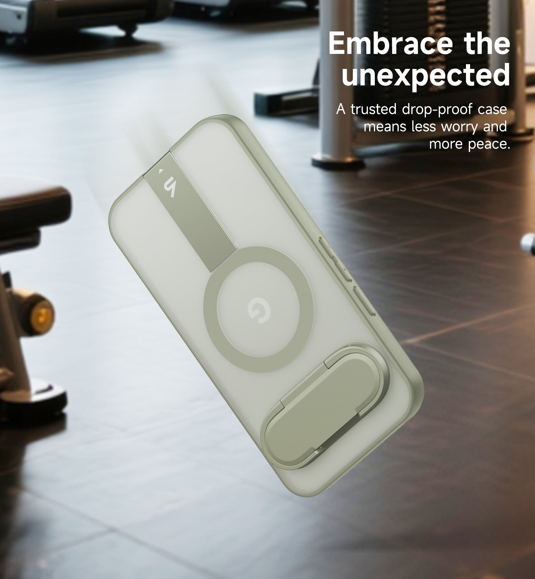 Suritch Magnetic Case for Google Pixel 10 Pro Translucent Back Cover Compatible with Magsafe Built-in Kickstand Camera Protection