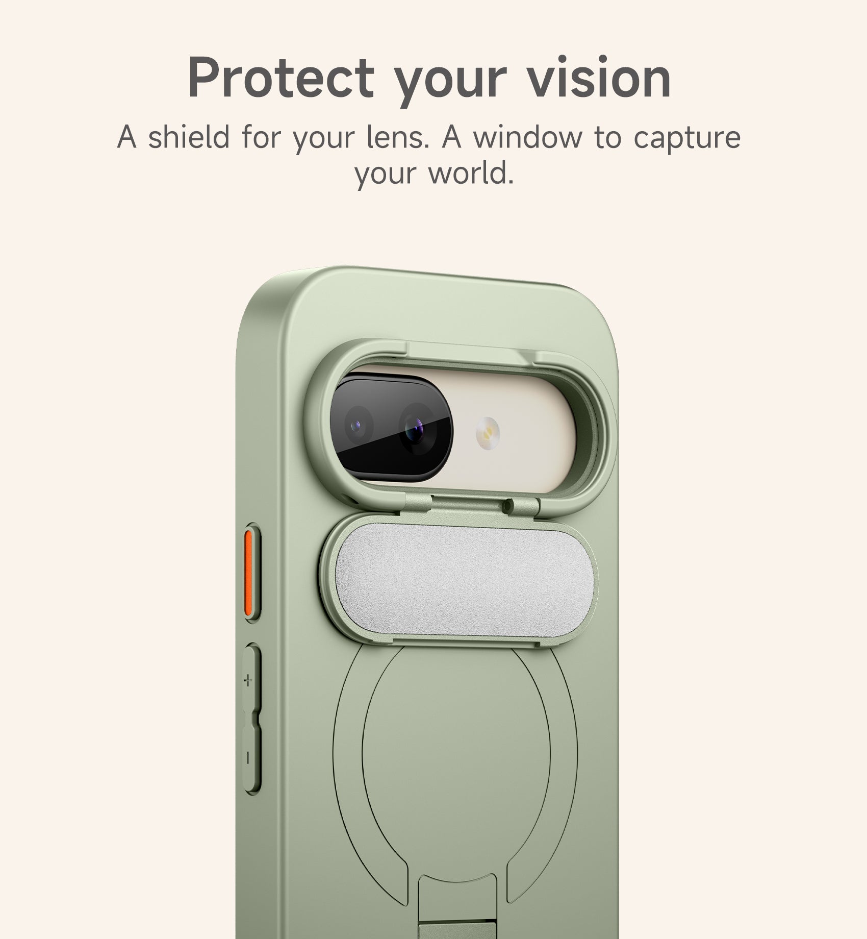 Suritch Case for Google Pixel 9a Compatible with MagSafe Protective Cover with Camera Cover Adjustable Metal Kickstand