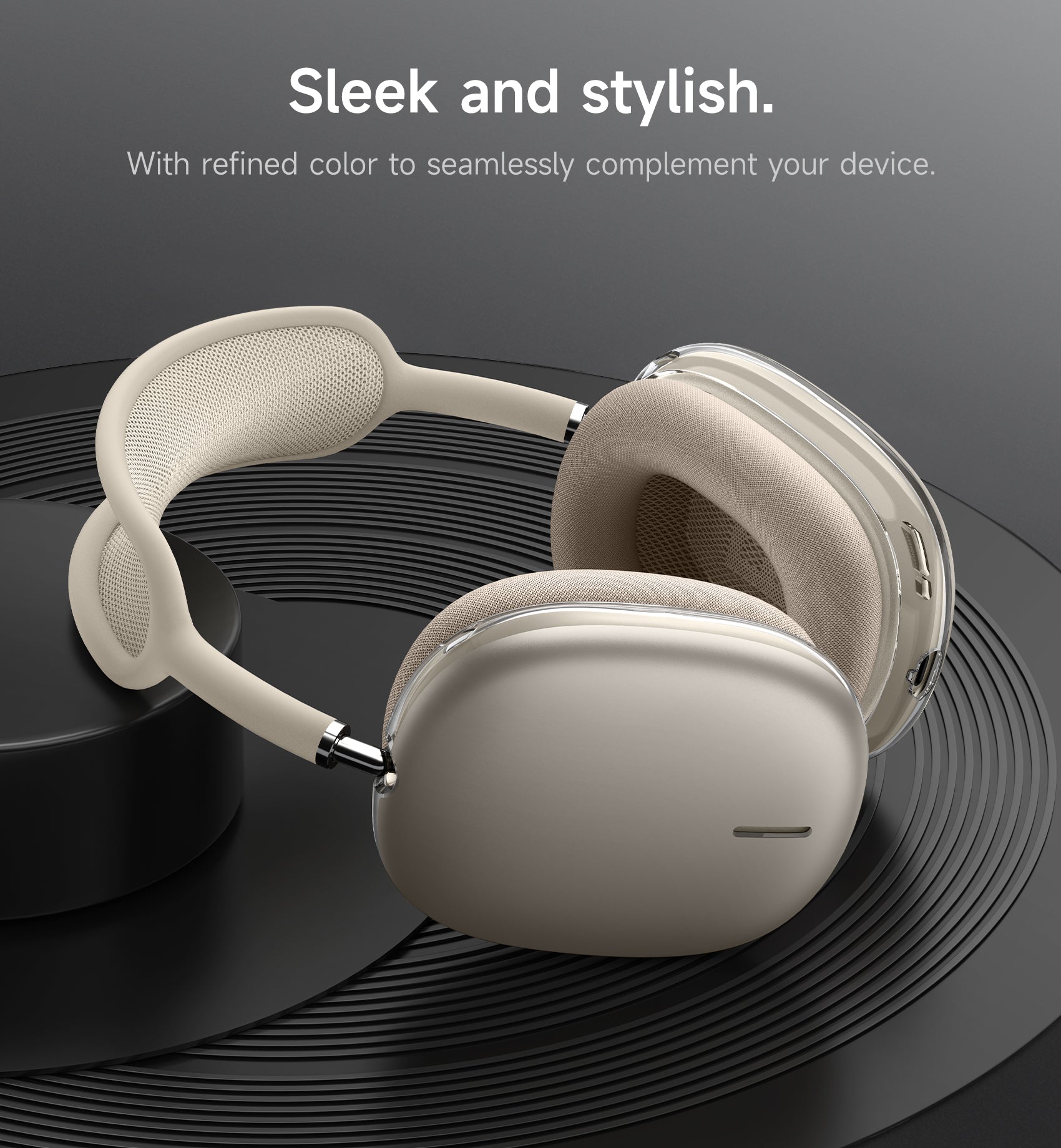 Suritch Case for AirPods Max Headphones TPU Anti-Scratch Ear Cups Cover