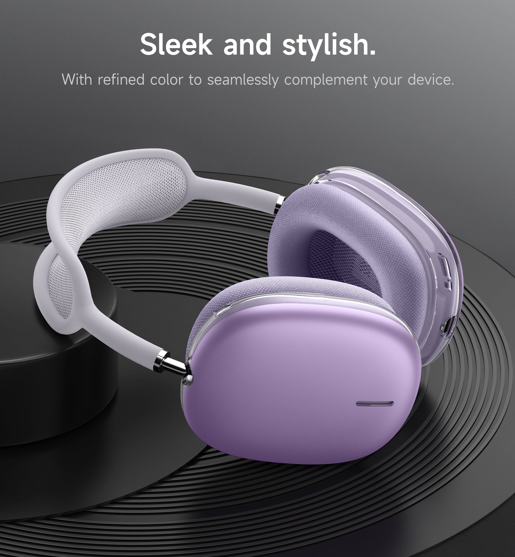 Suritch Case for AirPods Max Headphones TPU Anti-Scratch Ear Cups Cover
