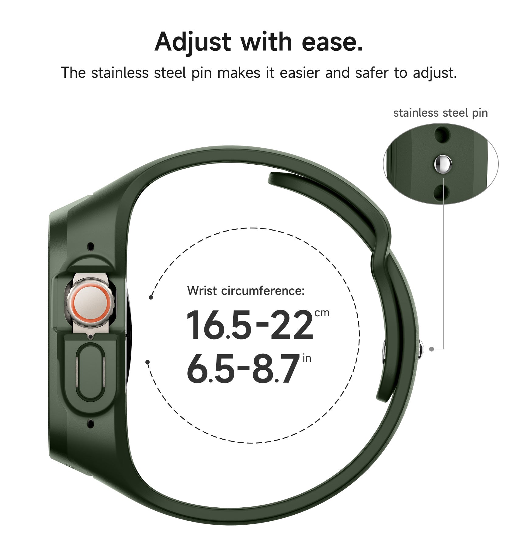 Suritch Sport Band for Apple Watch Ultra 3rd Gen 49mm Soft Silicone Shockproof Rugged Protective Strap with Case for Women Men