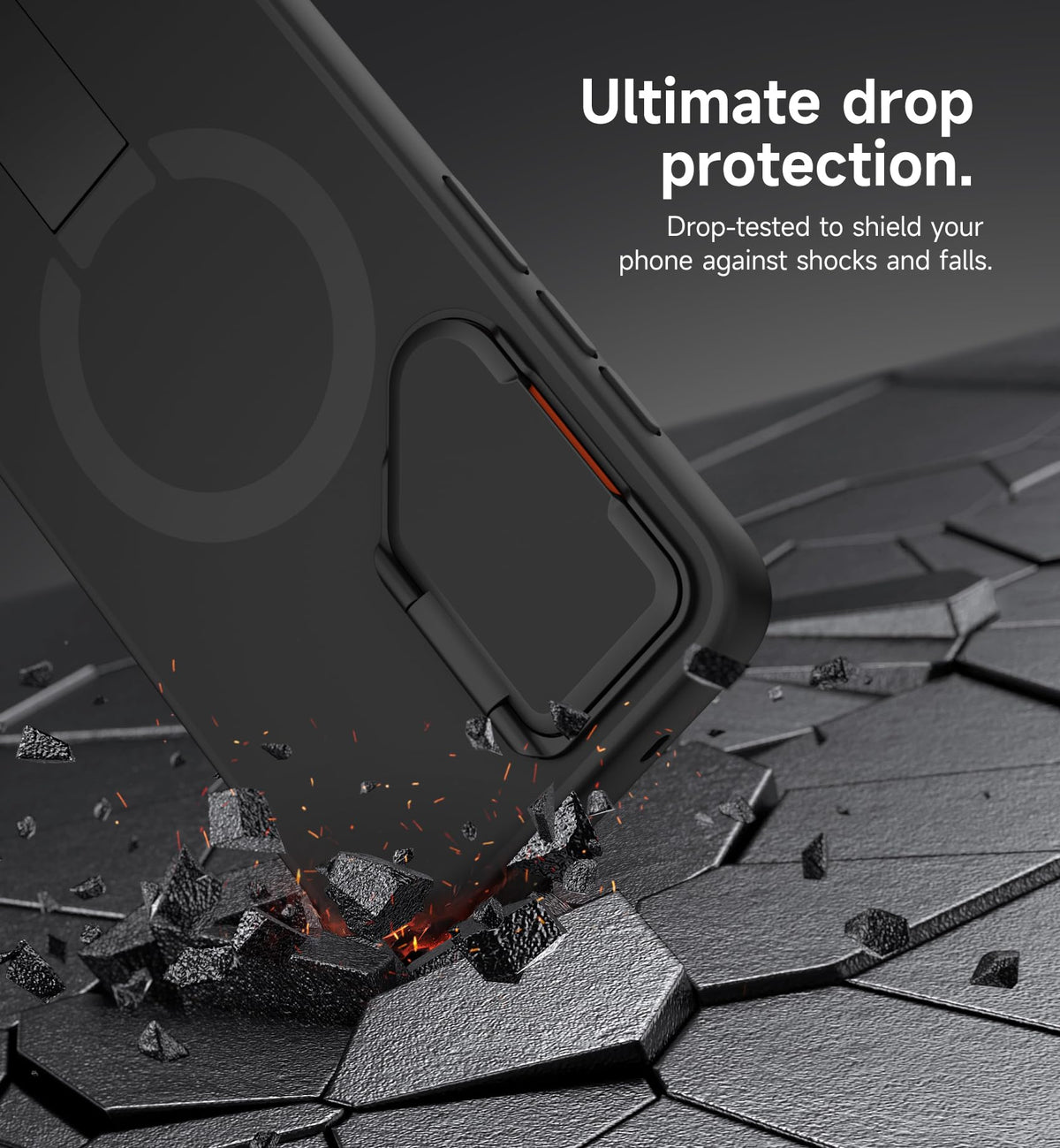 Suritch for Samsung Galaxy S26 FE Phone Case with Kickstand