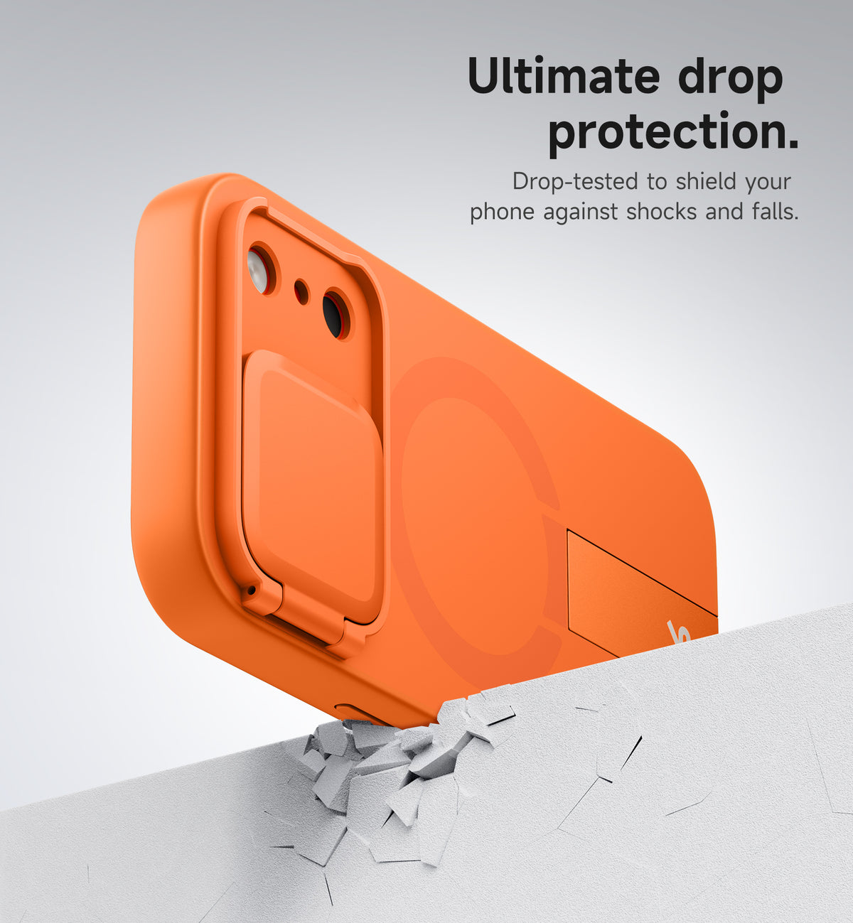 Suritch for iPhone 18 Pro MagSafe Case with Camera Cover and Built-in Kickstand