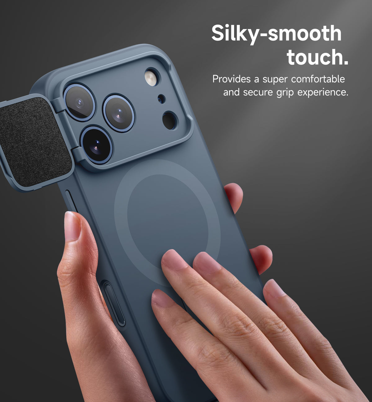 Suritch for iPhone 18 Pro Max MagSafe Case with Camera Cover and Built-in Kickstand