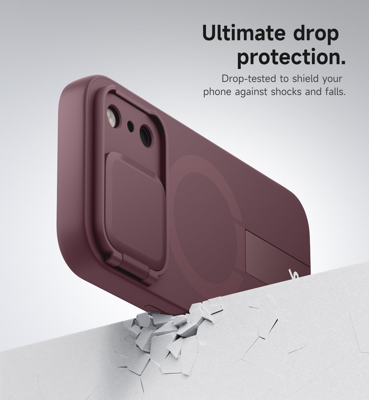 Suritch for iPhone 18 Pro Max MagSafe Case with Camera Cover and Built-in Kickstand