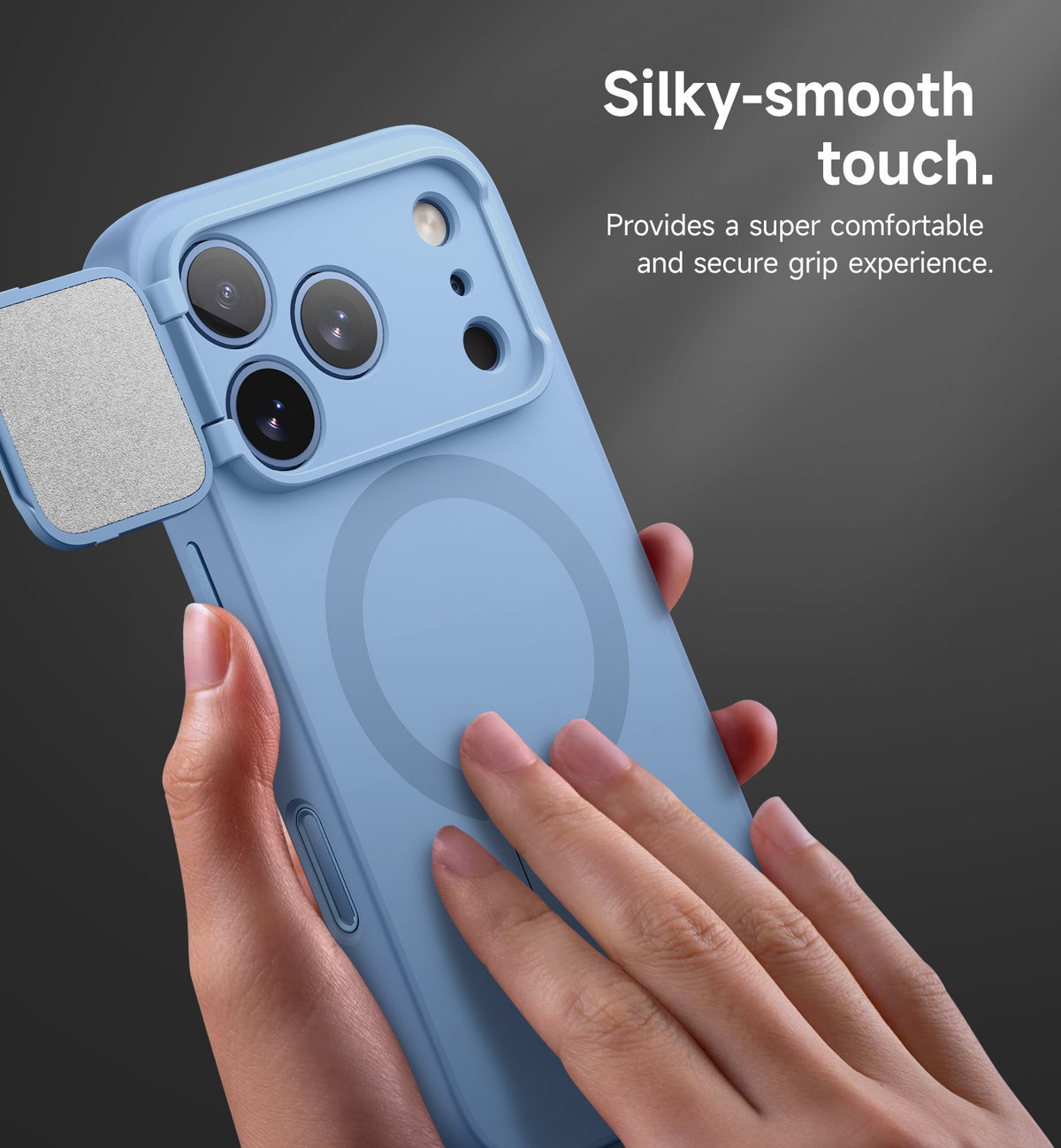 Suritch for iPhone 18 Pro Max MagSafe Case with Camera Cover and Built-in Kickstand